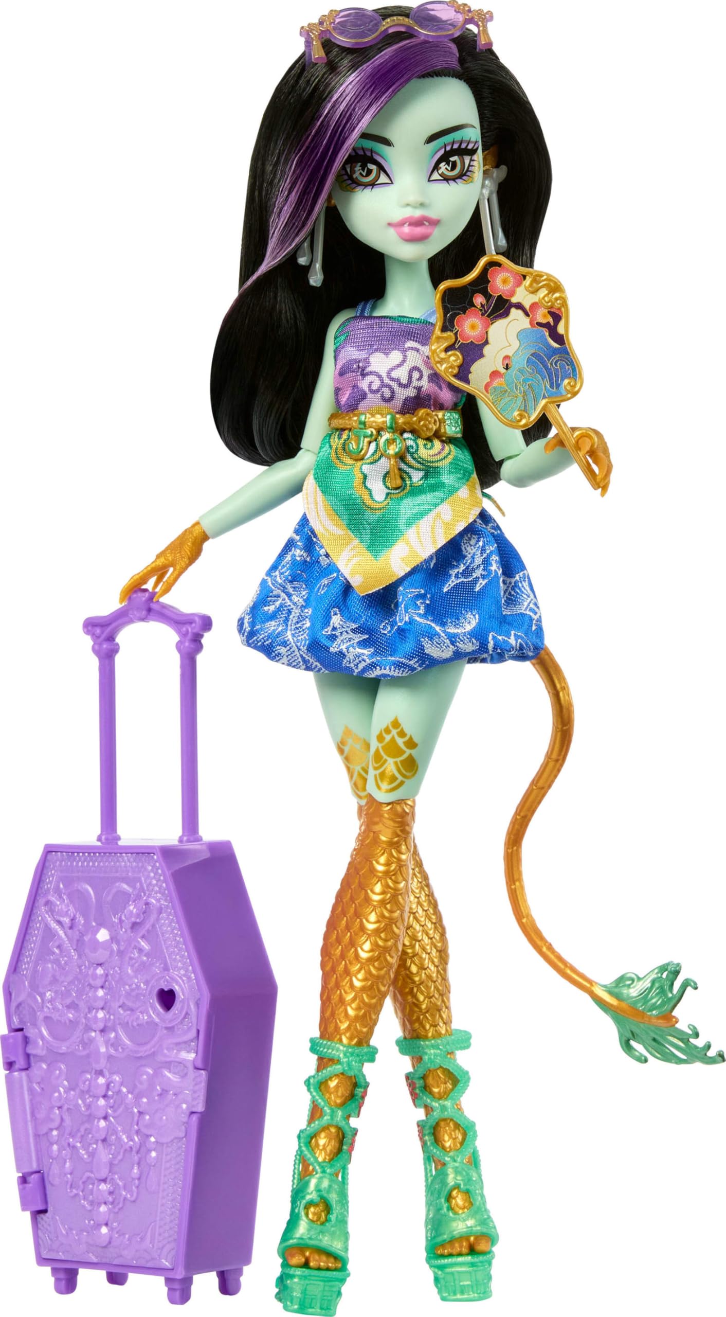 Monster High Skulltimate Secrets Jinafire Long Doll and Accessories Set - Image 4