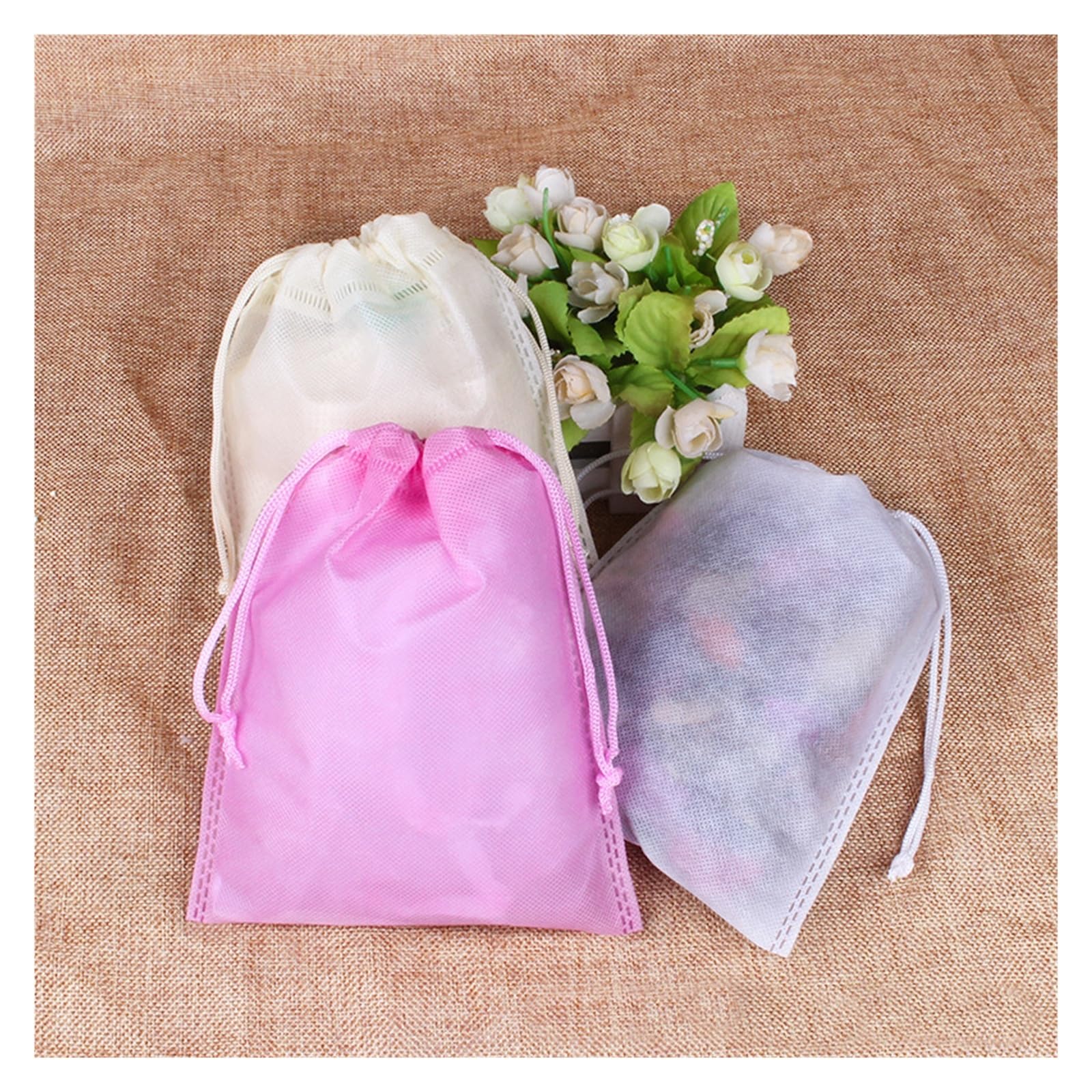 50 Bolsas de Almacenamiento for Zapatos, Organizador de Armario, no Tejidas, for Viaje, portátiles, Impermeables, de Bolsillo, for Colgar Ropa.(2V2 Male Plug,45x55cm)