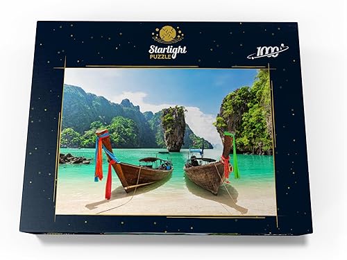 Miniatura 4 de MyPuzzle Bond Island Near Phuket in Thailand - Rompecabezas prémium de 1000 piezas para adultos
