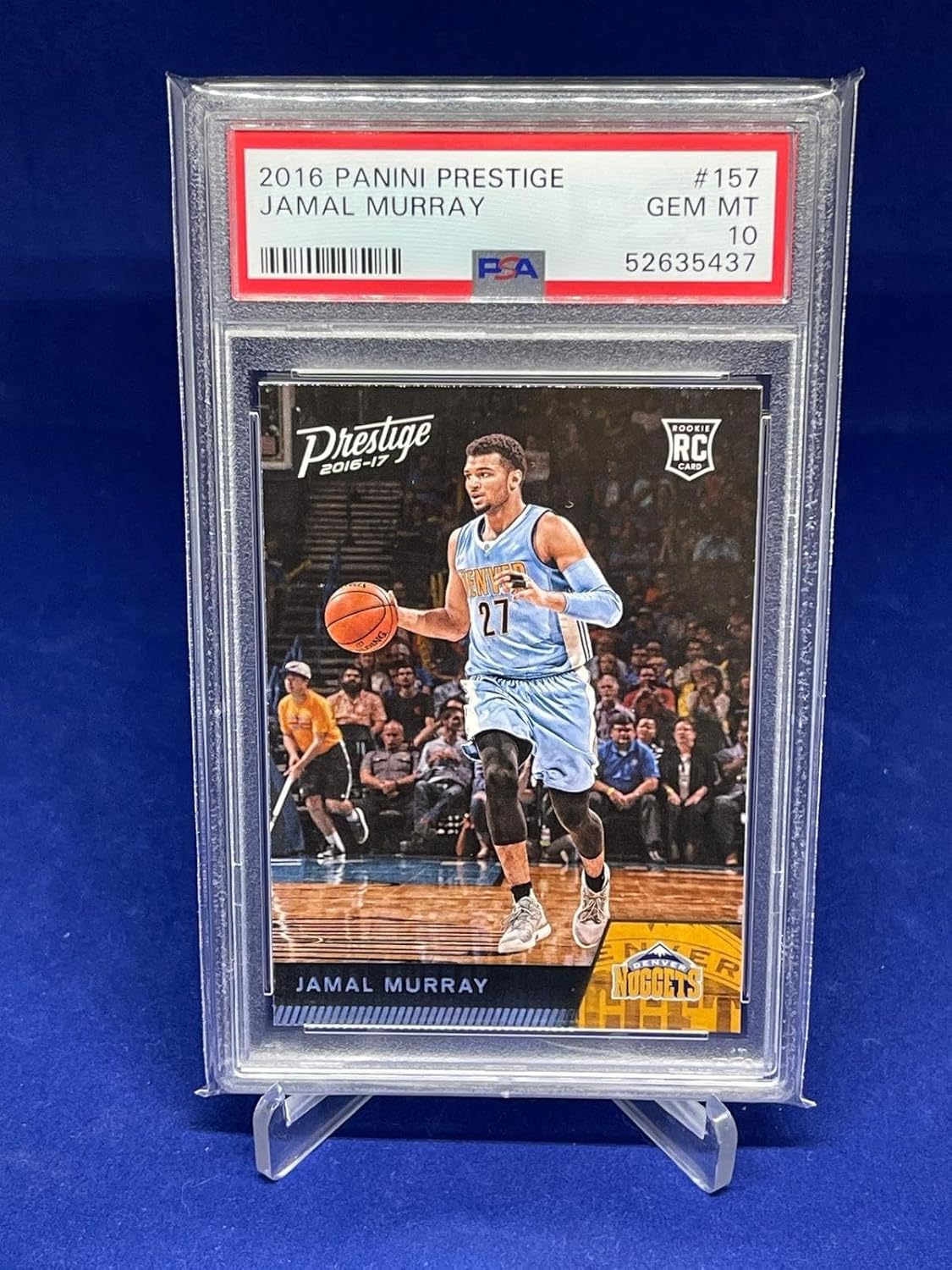 Jamal Murray 2016-17 Panini Prestige Rookie Rc #157 Psa 10 Gem Mint - Basketball Cards