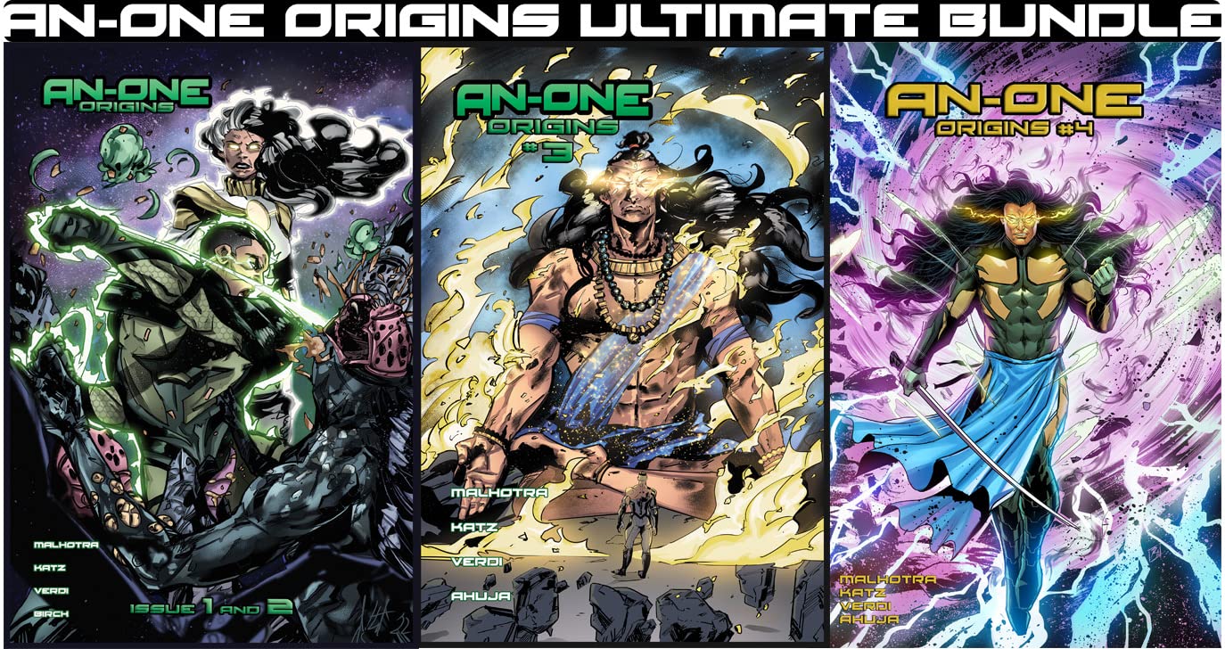 Sponsored Ad - An-One Origins Ultimate Bundle - All 4 Books, Book 1: Issue 1 and 2, Book 2: Issue 3, Book3: Issue 4 (Language = English)