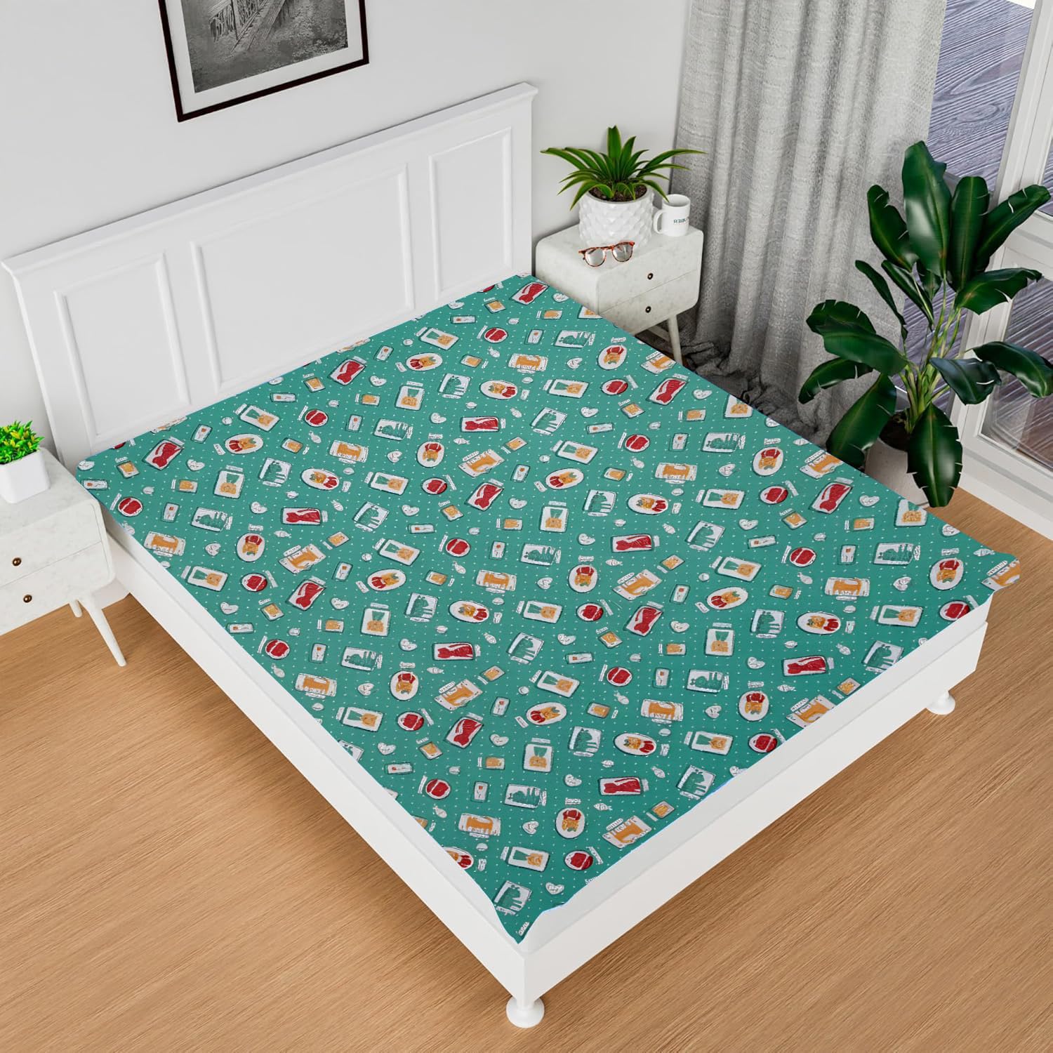 Waterproof Baby Bed Sheet - Protect & Style -1