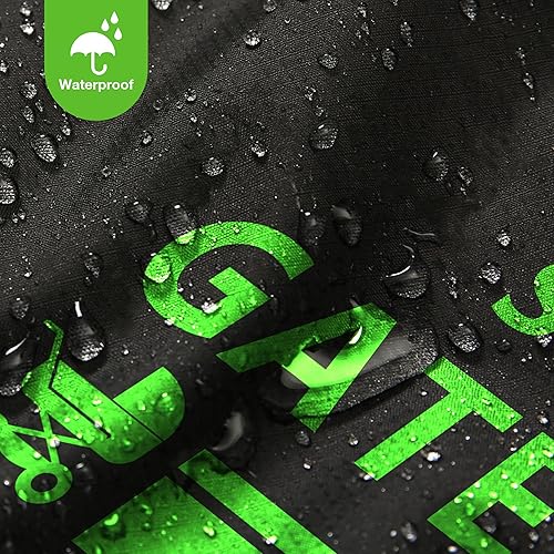 Miniatura 5 de BOOMCLAP Bolsa de viaje duradera para cochecito de avión, funda de asiento de coche para cochecitos doblesindividualestrotadores, bolsa impermeable