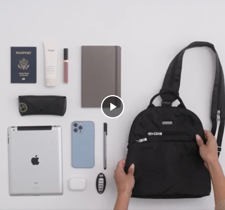 Amazon.com: Baggallini Essential Mini Backpack Purse for 