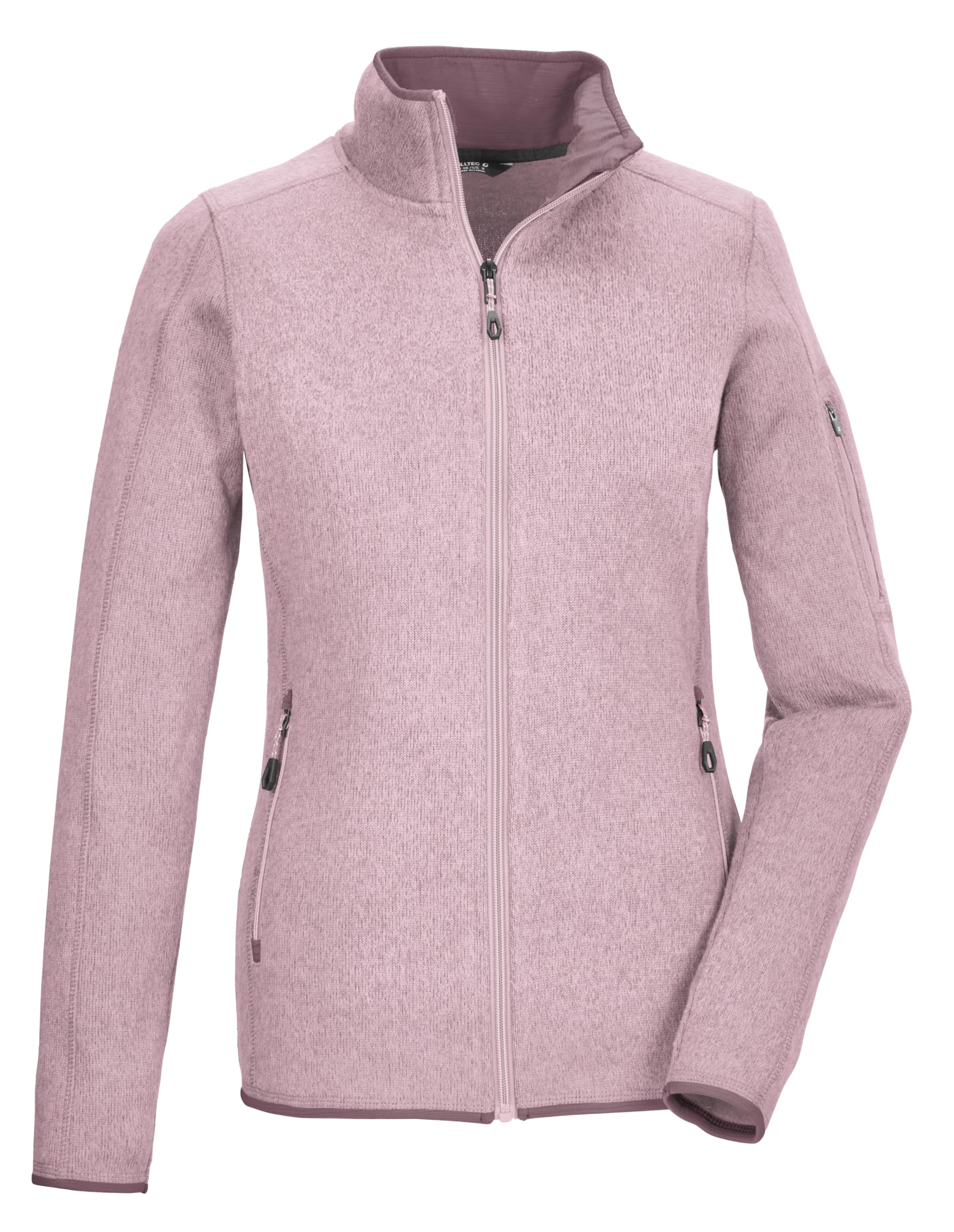 Killtec Damen Kow 111 Wmn Knt Flc Jckt Strickfleecejacke/Fleecejacke mit Stehkragen