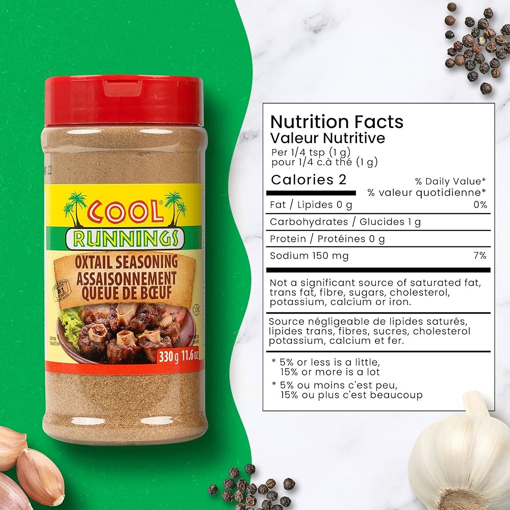 ♪SPICY♪ Oxtail Seasoning - 330g |Cool Runnings Foods