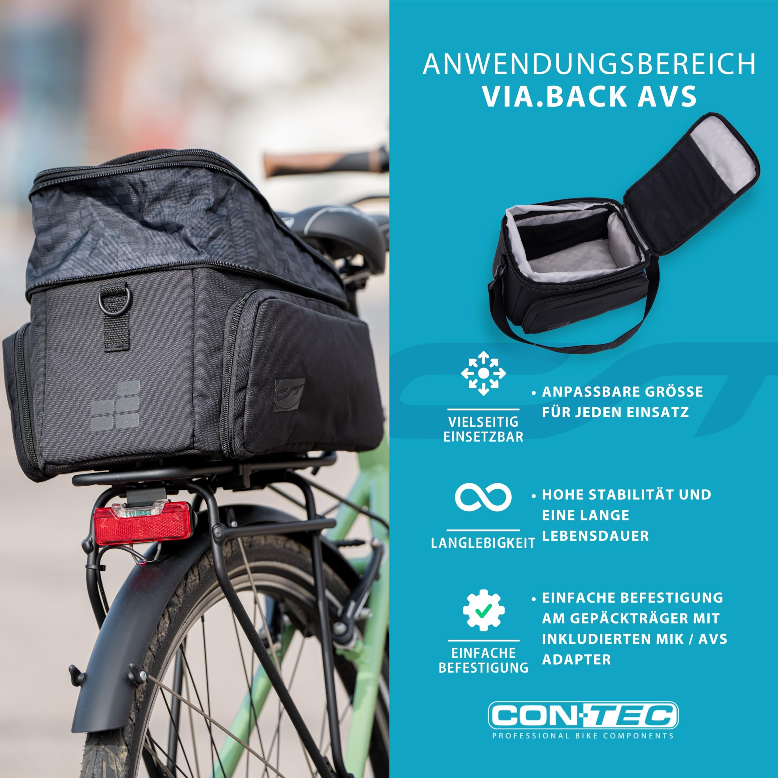 Sacoches Vélo Basil Move Sacoche De Porte-Bagages, 10-26 L, Marron