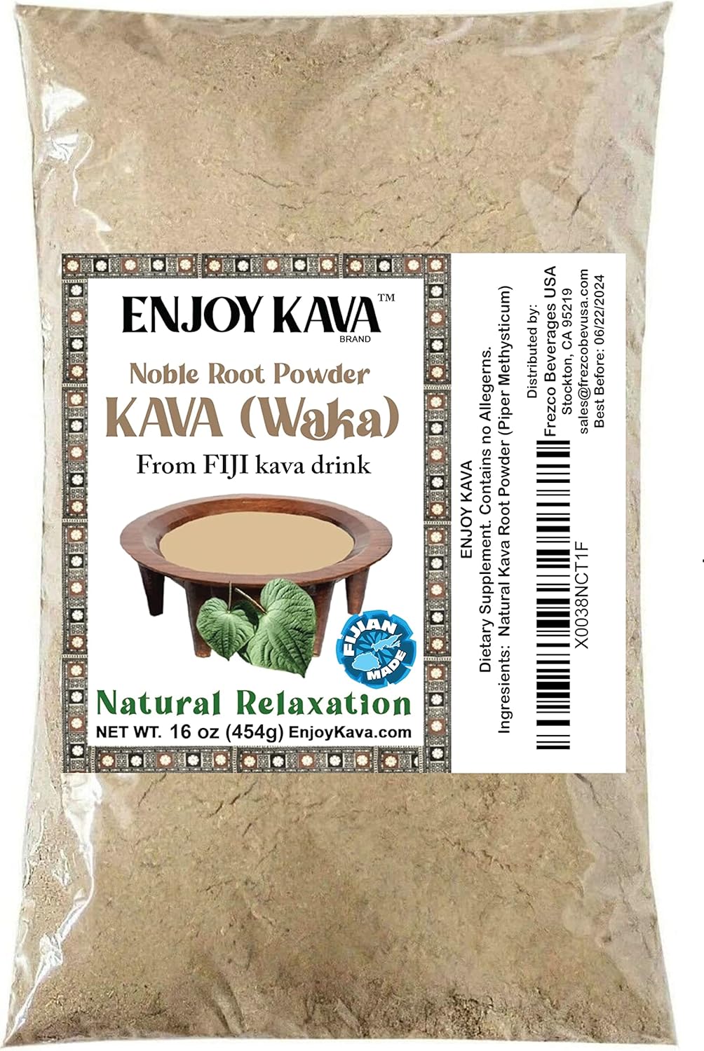 Enjoy Kava™ Authentic Noble Kava Root Powder WAKA Philippines Ubuy