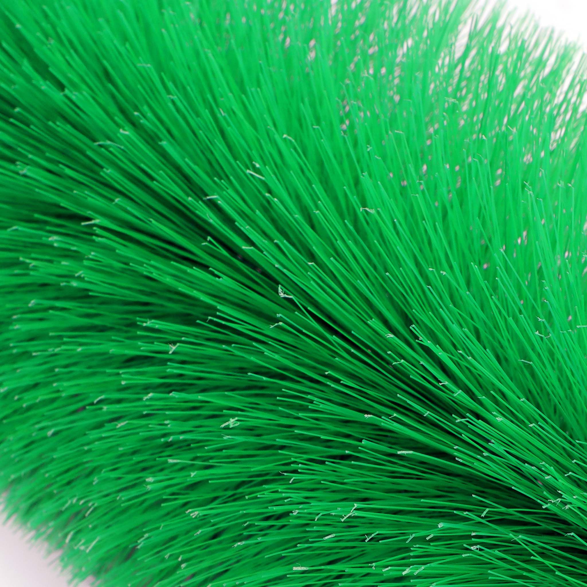 Spazzola per deposizione uova 200 cm Ø 15 cm Polipropilene verde molto morbido Laghetto Riproduzione