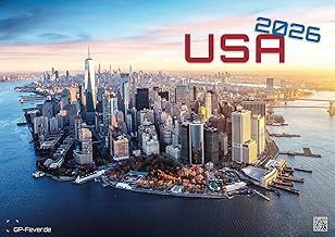 USA - eine Reise durch die Vereinigten Staaten - dem Land der unbegrenzten Möglichkeiten - 2026 - Kalender DIN A3: Der Wandkalender mit den schönsten ... Jahr 2026 im Format DIN A3 (ca. 42 x 30 cm)!