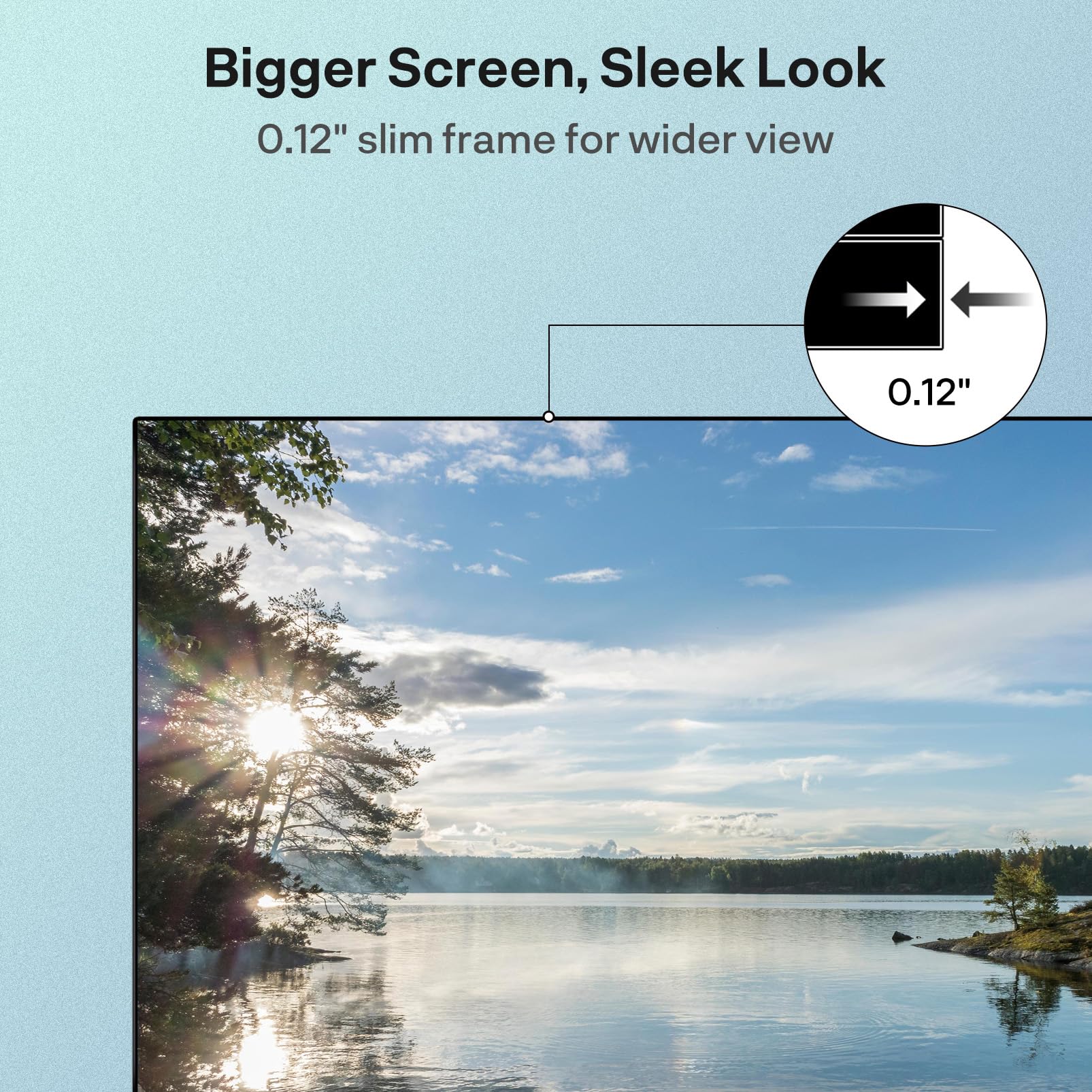 SYLVOX 22-inch RV TV, 1080P FHD Smart Google TV, 12V/24V DC & AC Power, with Built-in DVD Player for Truck RV Boat, Waterproof Remote, 9-32V Wide Voltage Shock-Resistant Design