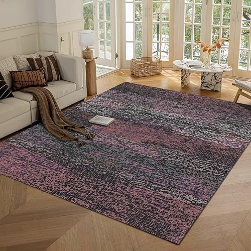 Miniatura 19 de RUGSURE Alfombras de Área Lavables – Perfectas para Sala de Estar, Dormitorio, Habitación de los Niños, Guardería – Resistentes a las Manchas y al