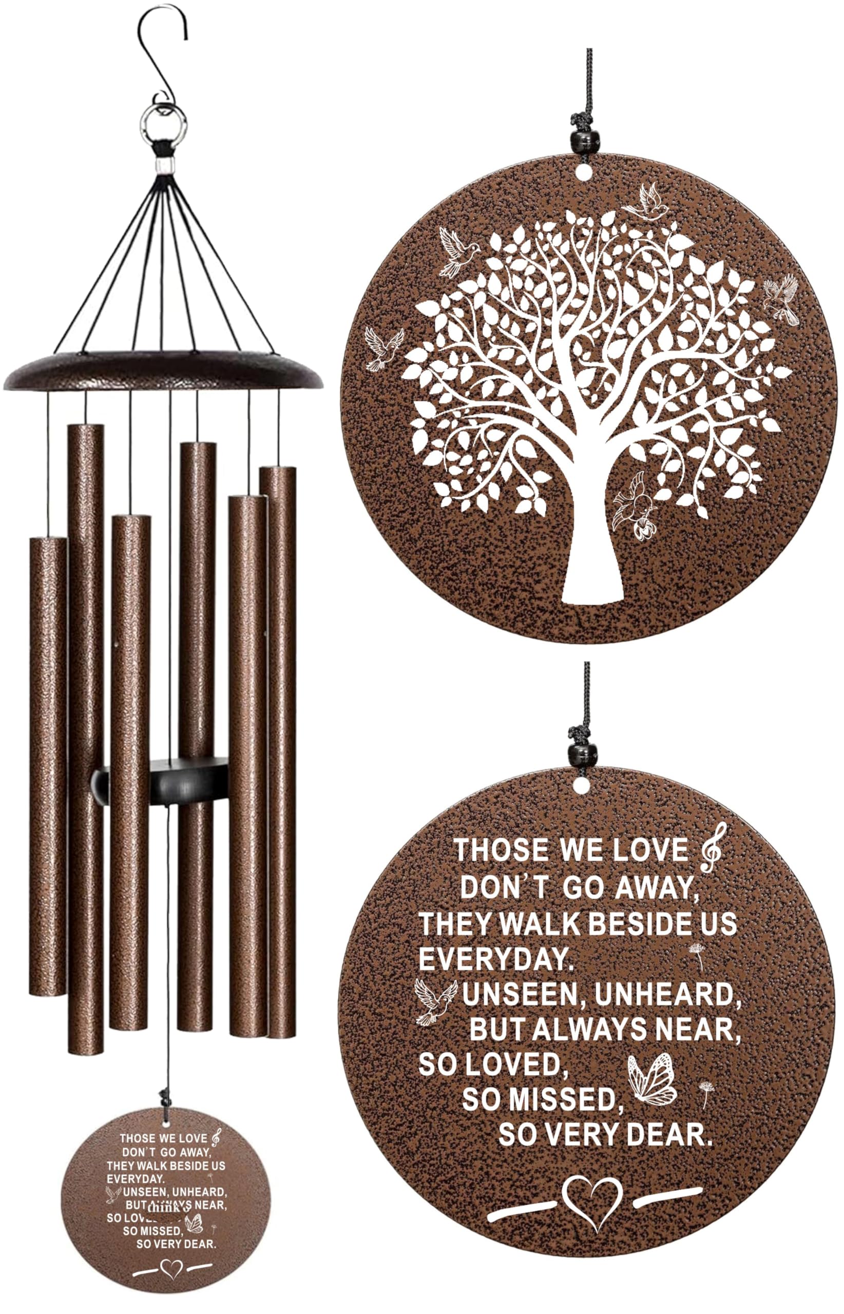 Personalized Memorial Wind Chime | In Memory Wind Chimes | When