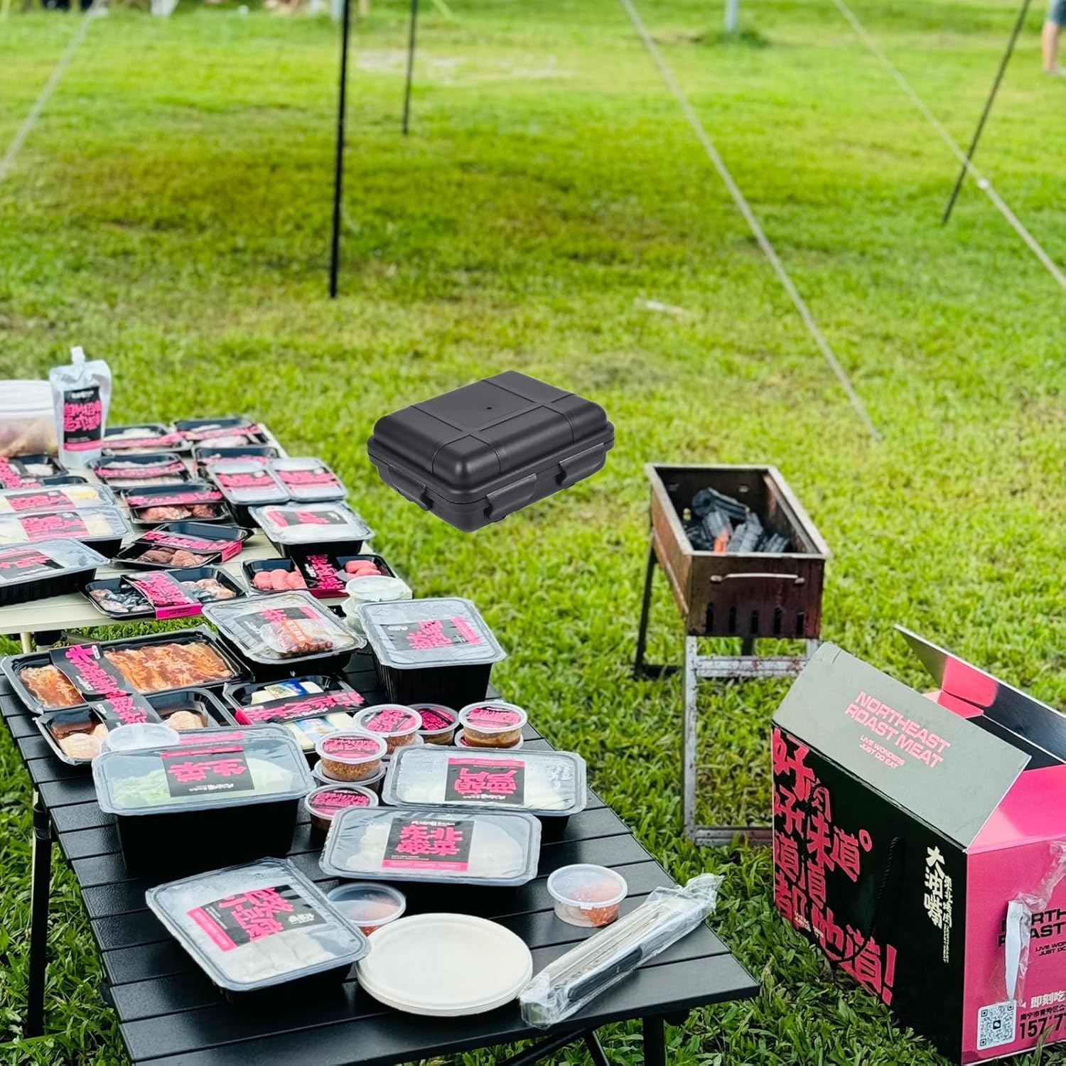 Sealed Waterproof Case Equipment Box Shock-Proof Instrument Case Protective Tool for Home Outdoors Camping Fishing Storage - Image 6