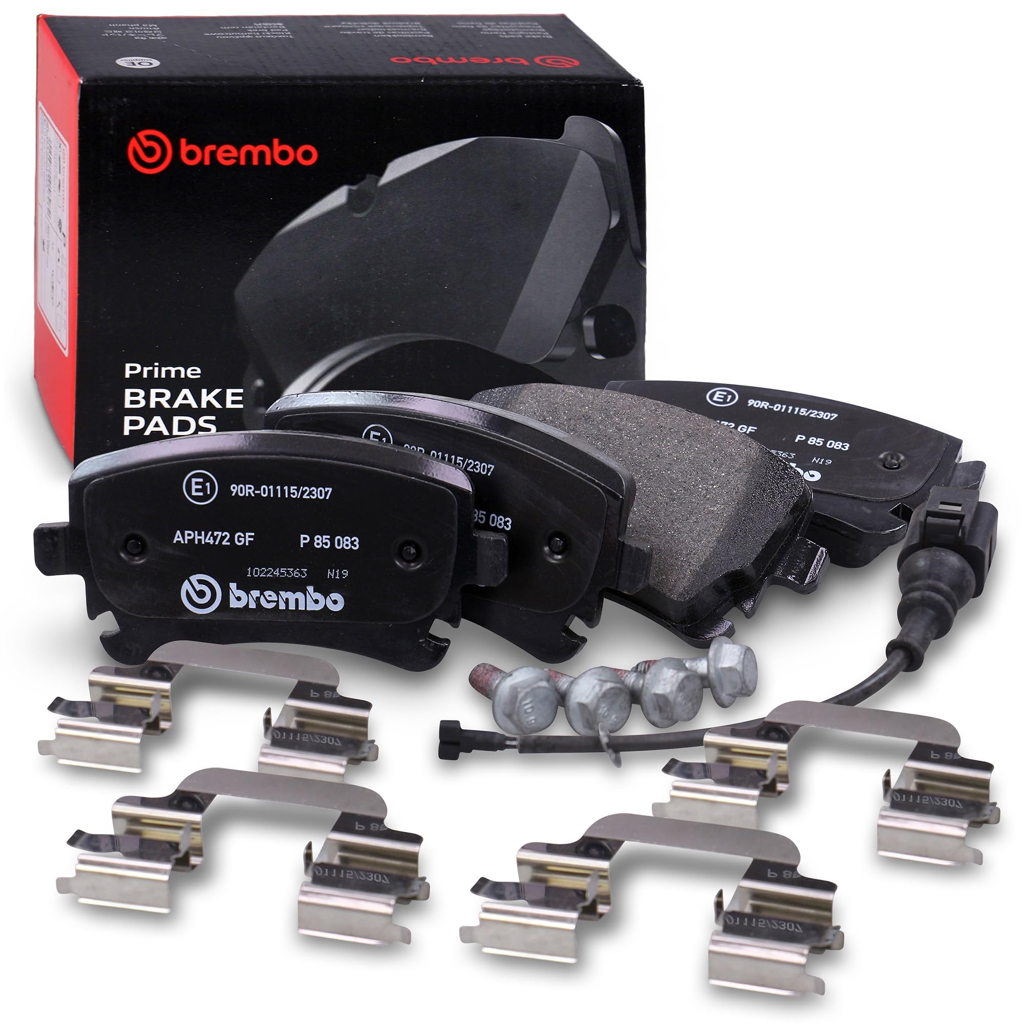 Rear Brake Pad Set Fits VW California Caravelle Multivan Transporter BREMBO