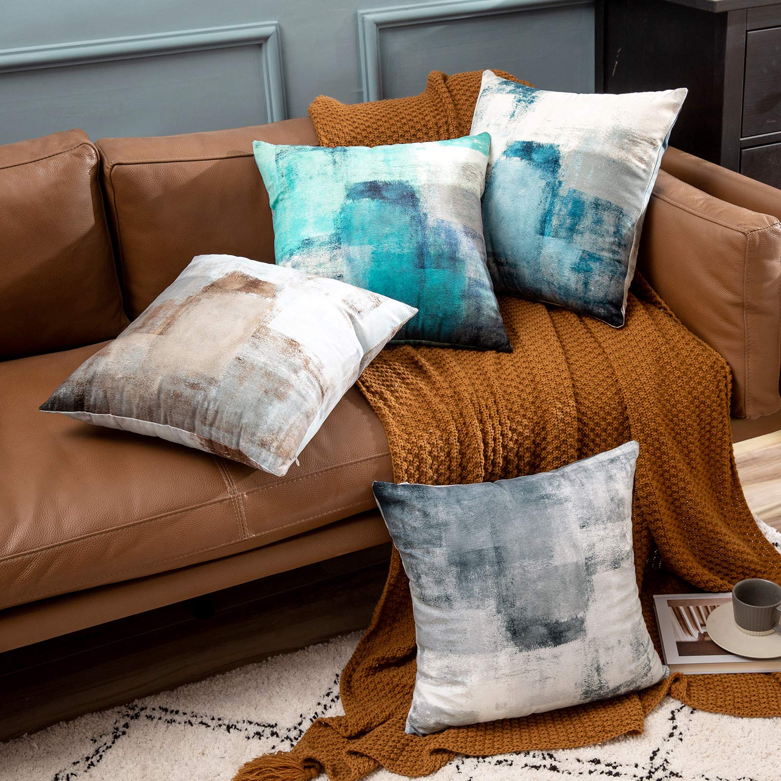 MIULEE Kussenhoes, decoratief geometrisch patroon