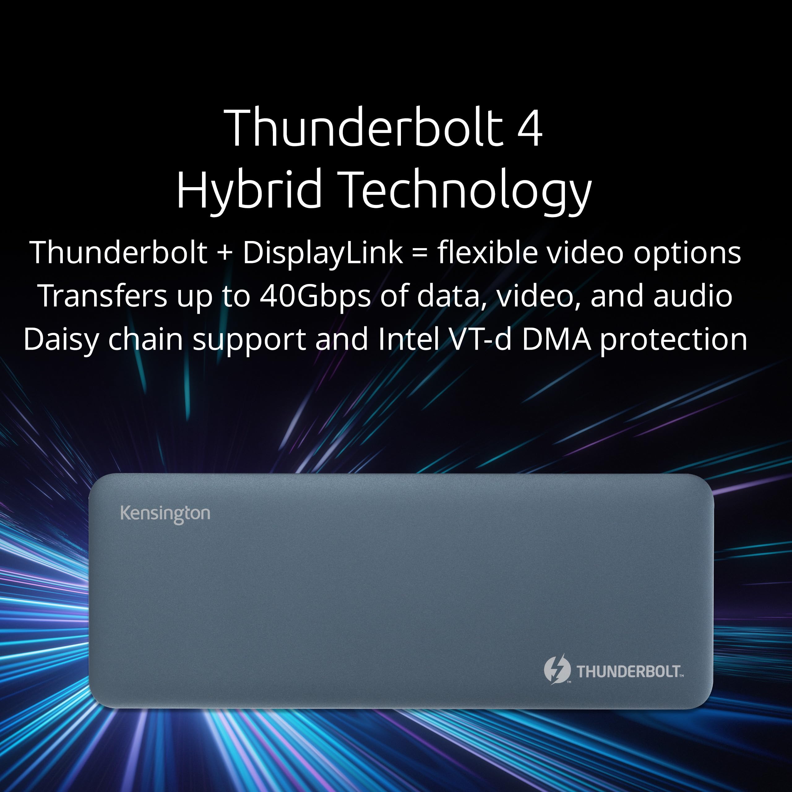 週末セール！Kensington Thunderbolt4 デュアル4K 65W : Kensington