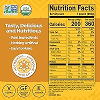 Vista 5 de TASTYBITE - Arroz orgánico de cúrcuma, 8.8 onzas