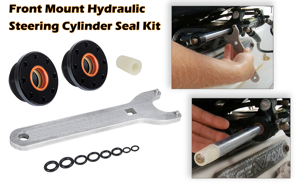 hia_　0226 Sierra HS5157 Front Mount Hydraulic Cylinder Seal Kit