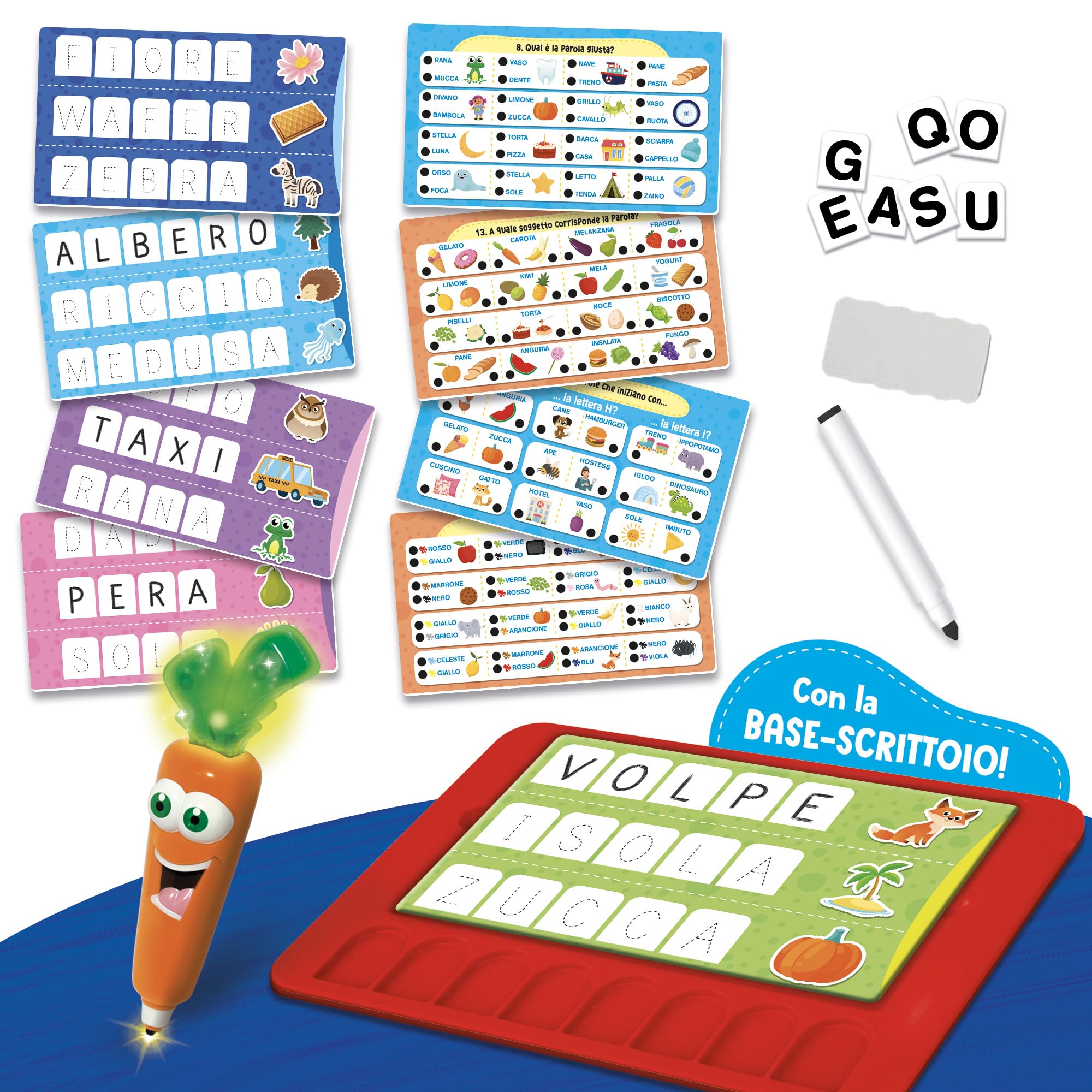 Lisciani Giochi - Carotina Penna Parlante Vocabolario dei bambini