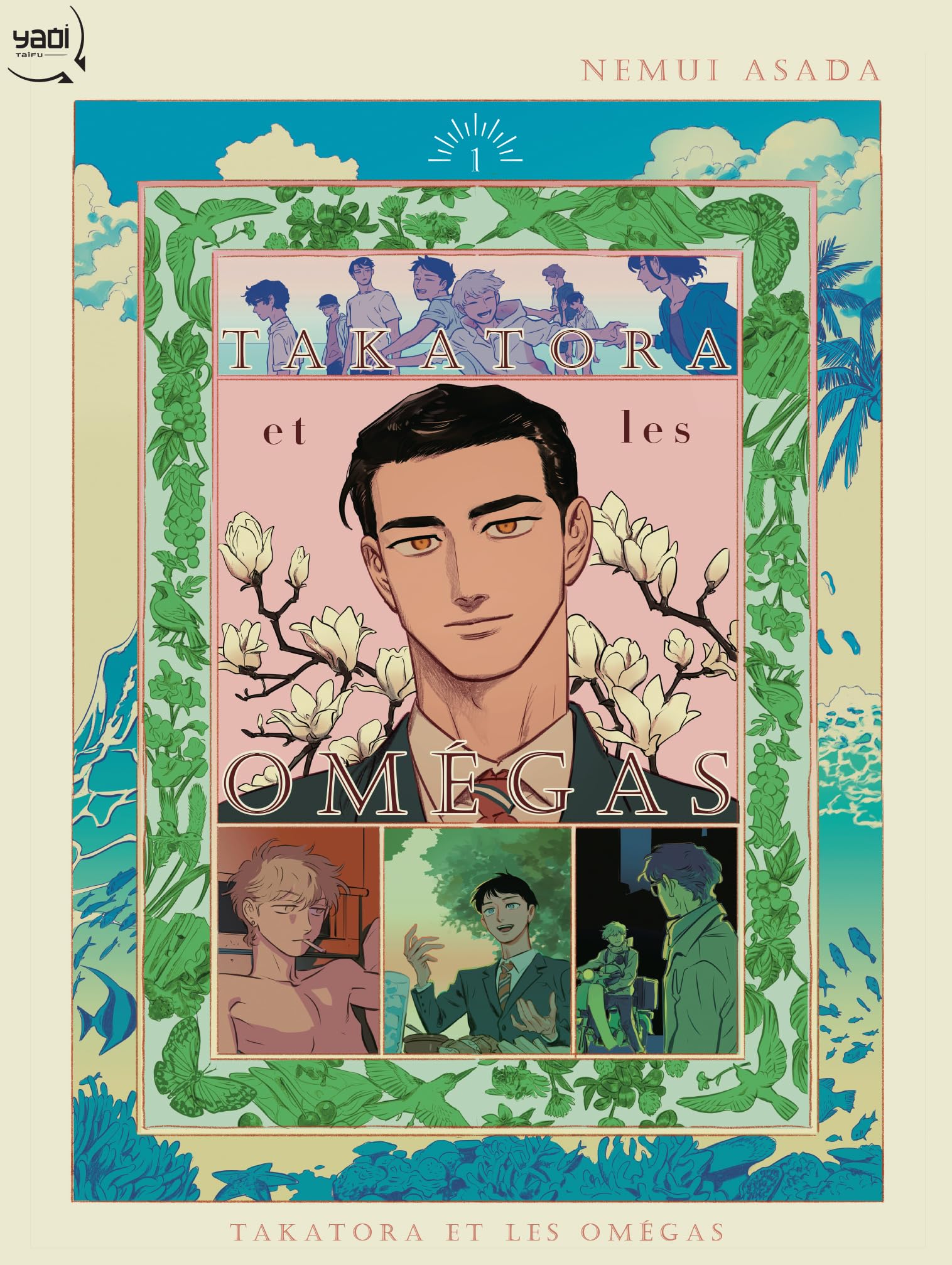 Takatora et les omégas Tome 01