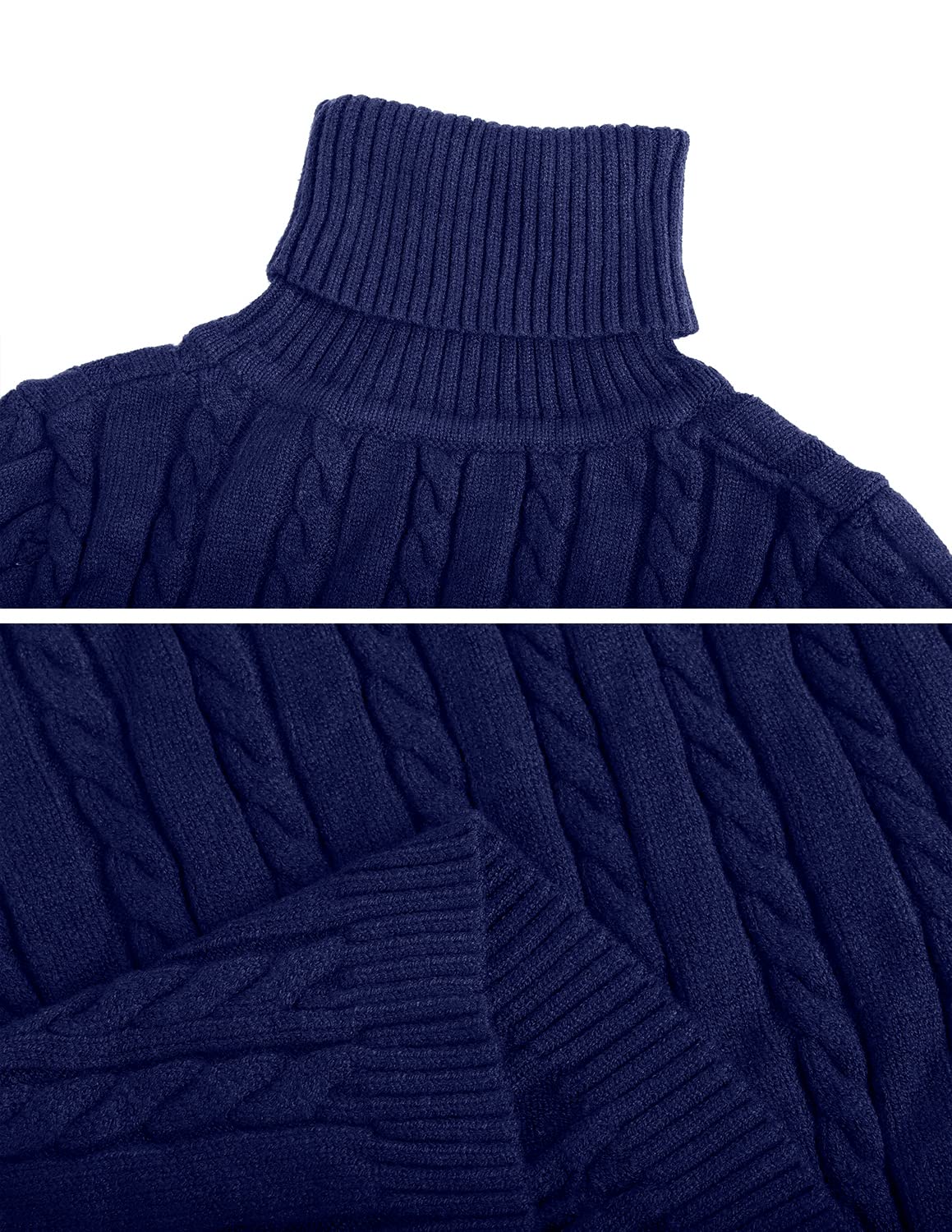 QUNERY Vestito Donna Invernale Elegante,Abito in Maglia Manica Lunga Collo Alto per Autunno,Vestiti Maglione Elasticizzato Casual