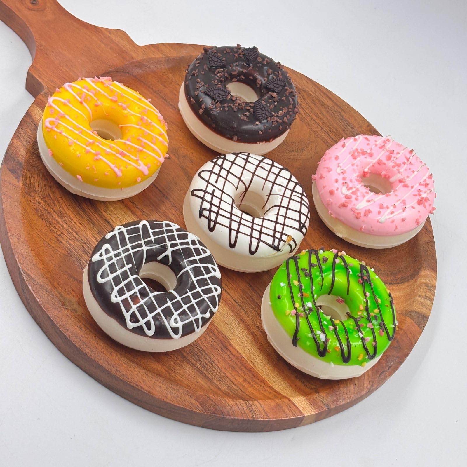 Buy GURUBHAI EQUIPMENTS Artificial Donut Set of 6 | Realistic