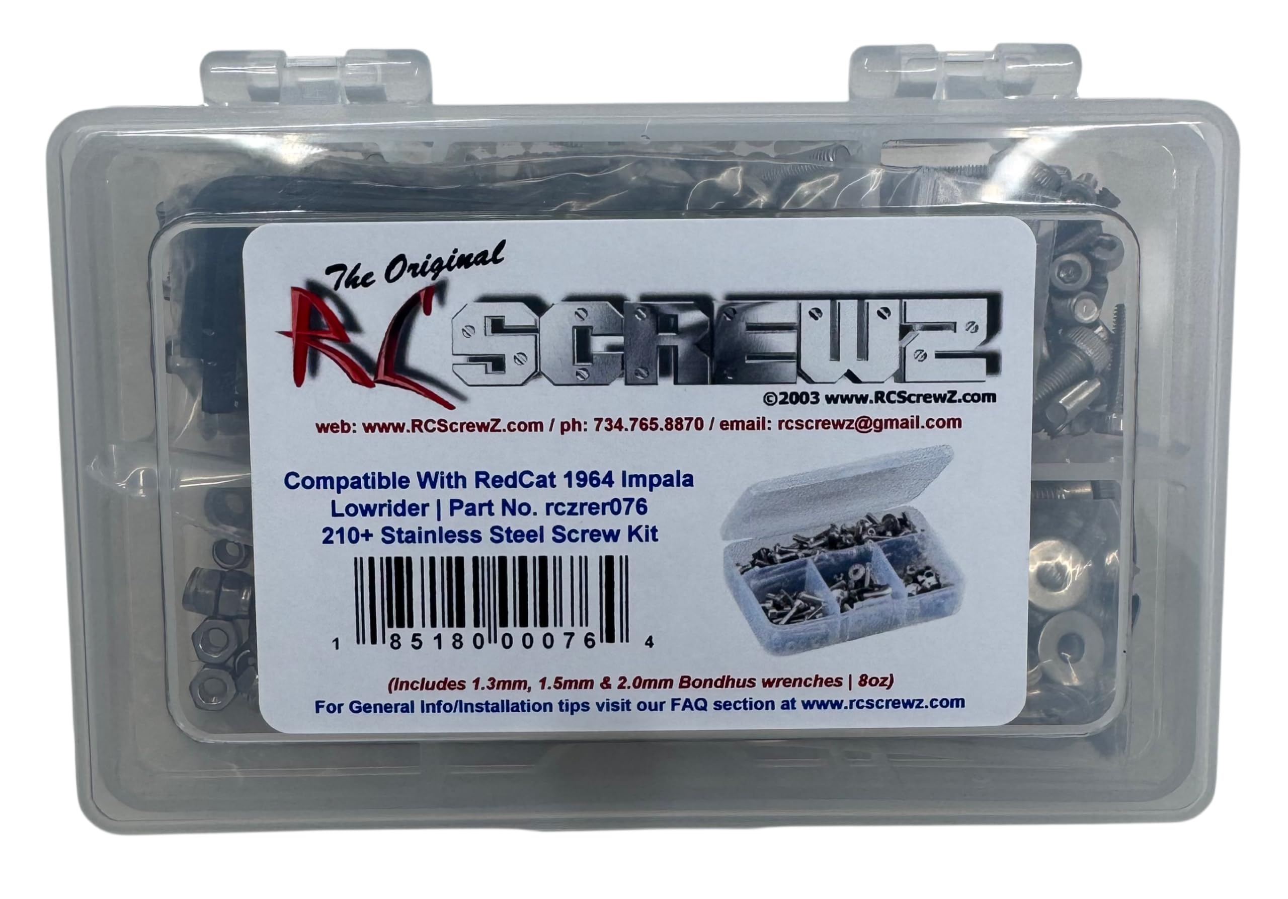 Amazon.com: RCScrewZ Stainless Steel Screw Kit rer076 compatible