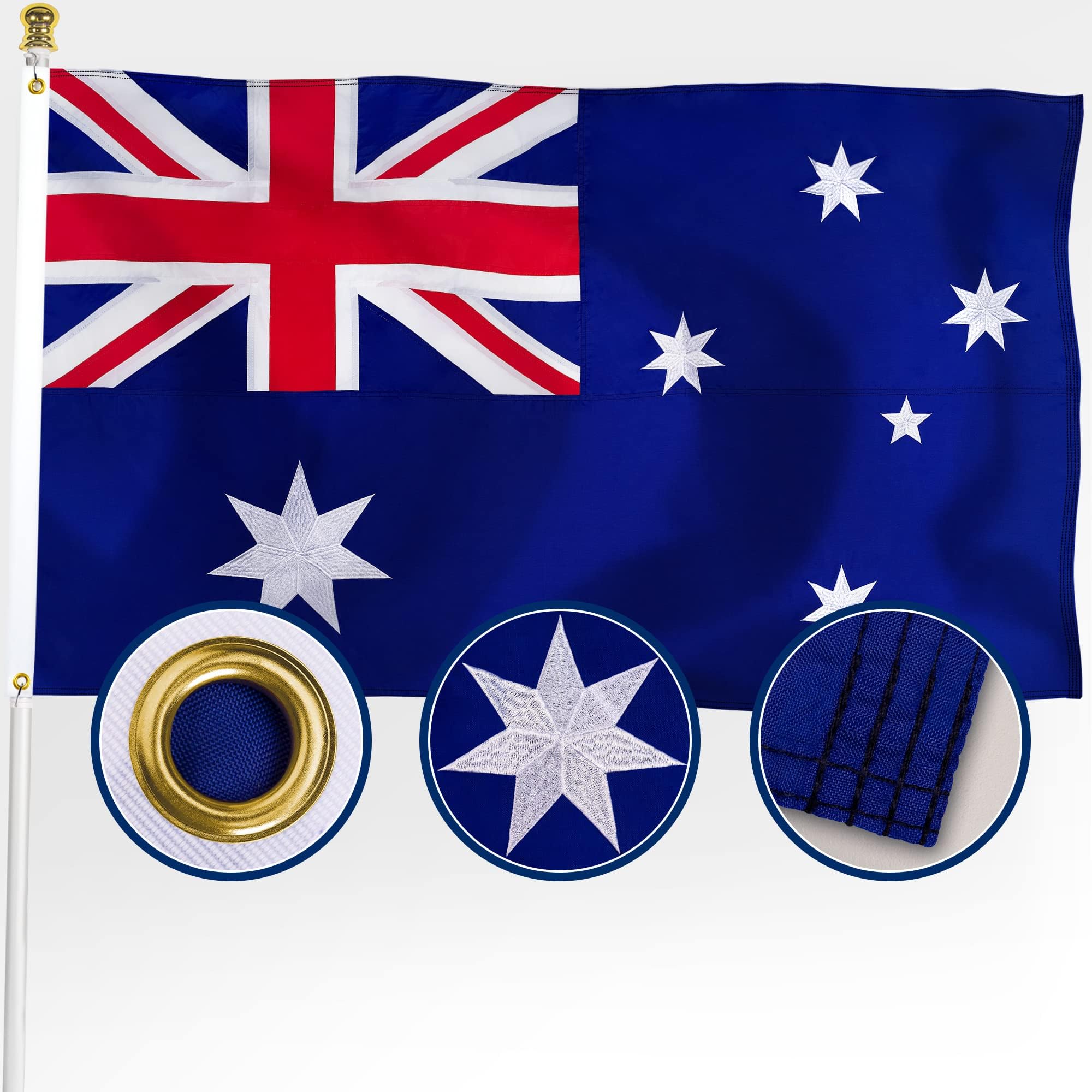 Amazon.com : XIFAN Premium Australia Flag 3x5 ft Outdoor, Large