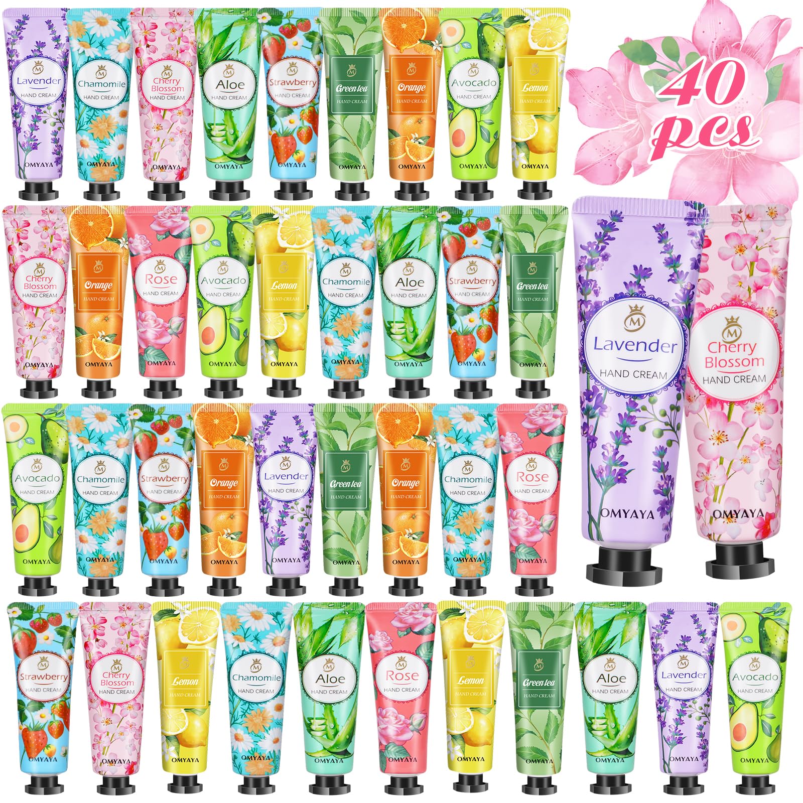 40 Pack Hand Cream Gifts Set- Lotion Sets for Women Gift