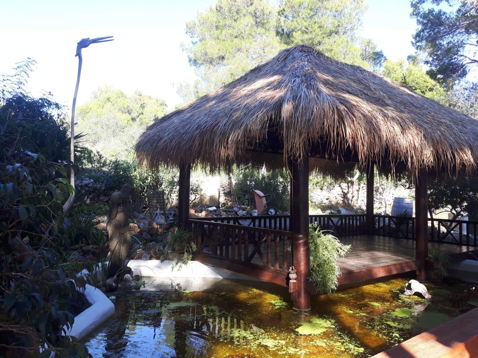 Techo de hierba marina 145 x 80 cm – Estera de tejado de hierba de junco – tejas naturales como viento y protección solar