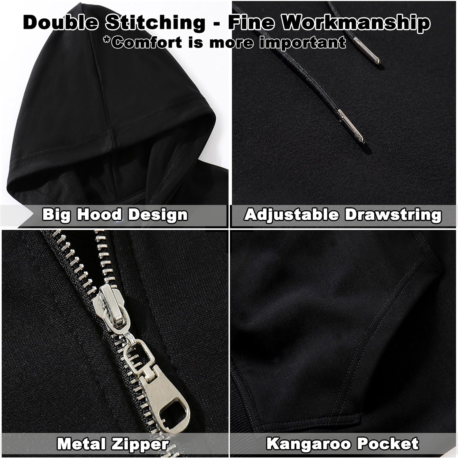 Sudadera con Capucha De Manga Larga con Tatuaje Vikingo Impresión 3D Sudadera De Manga Larga con Cremallera Chaqueta Casual Harajuku De Moda Ropa de Cosplay escandinava