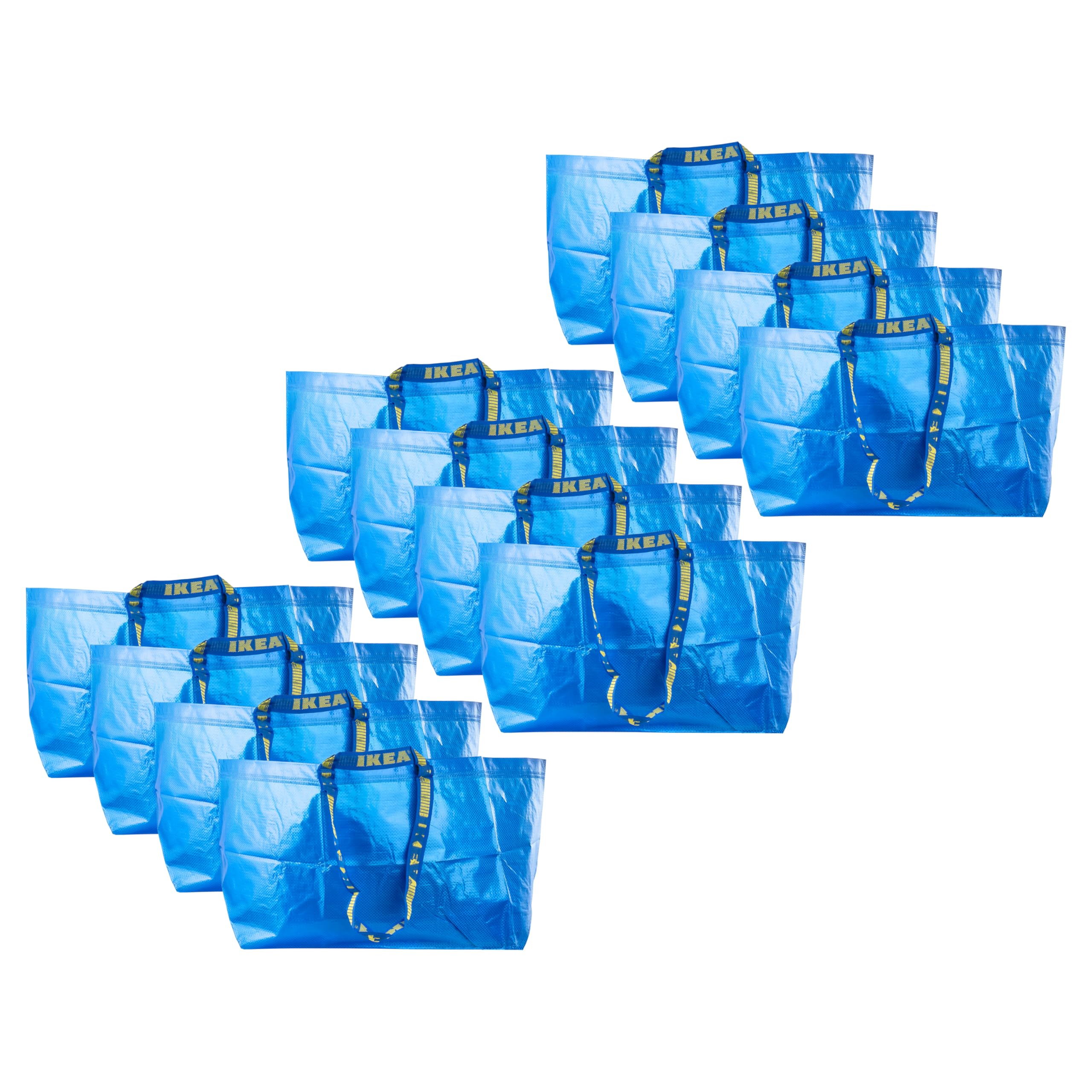 Bolsas de plastico de 71 litros de alta resistencia con asas reforzadas pack de 12