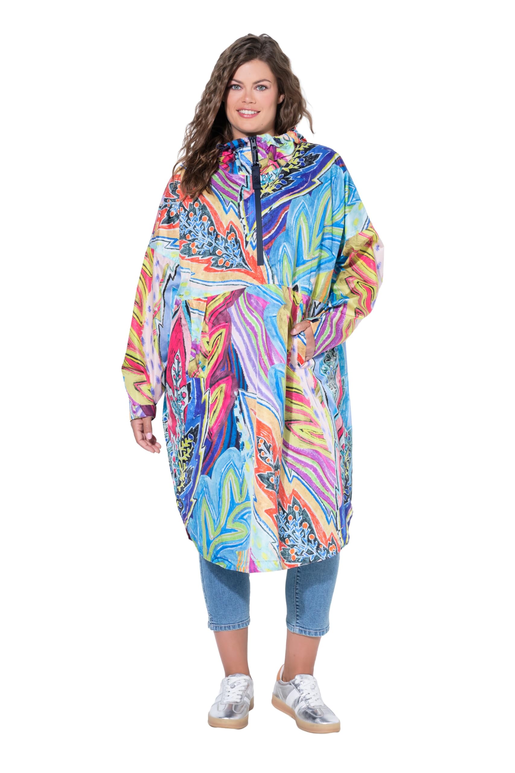 Laurasøn Funktions-Regencape, Unisex, Print, Kapuze 845094