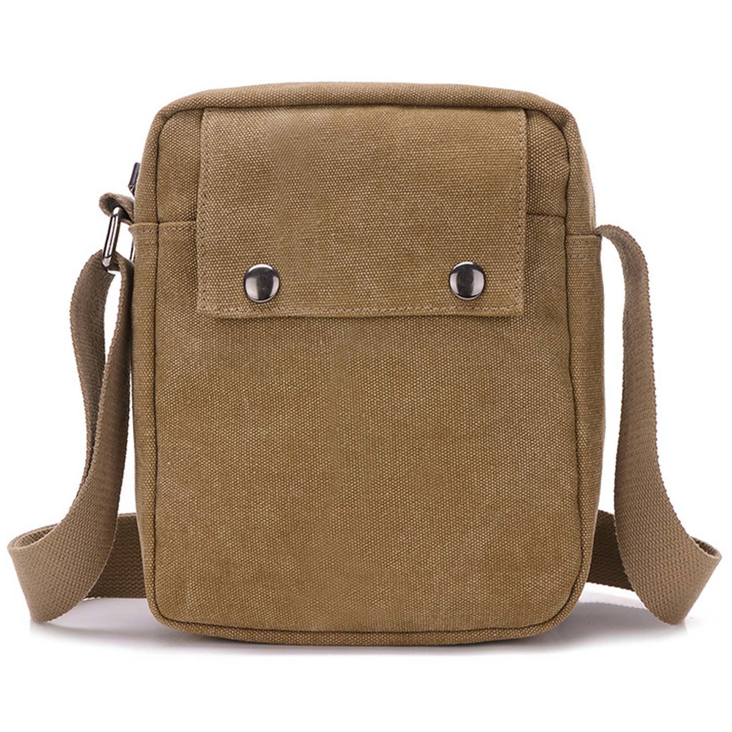 Borsa Spalla Tela Borsa Tracolla Uomo Outreo In Tela Canvas