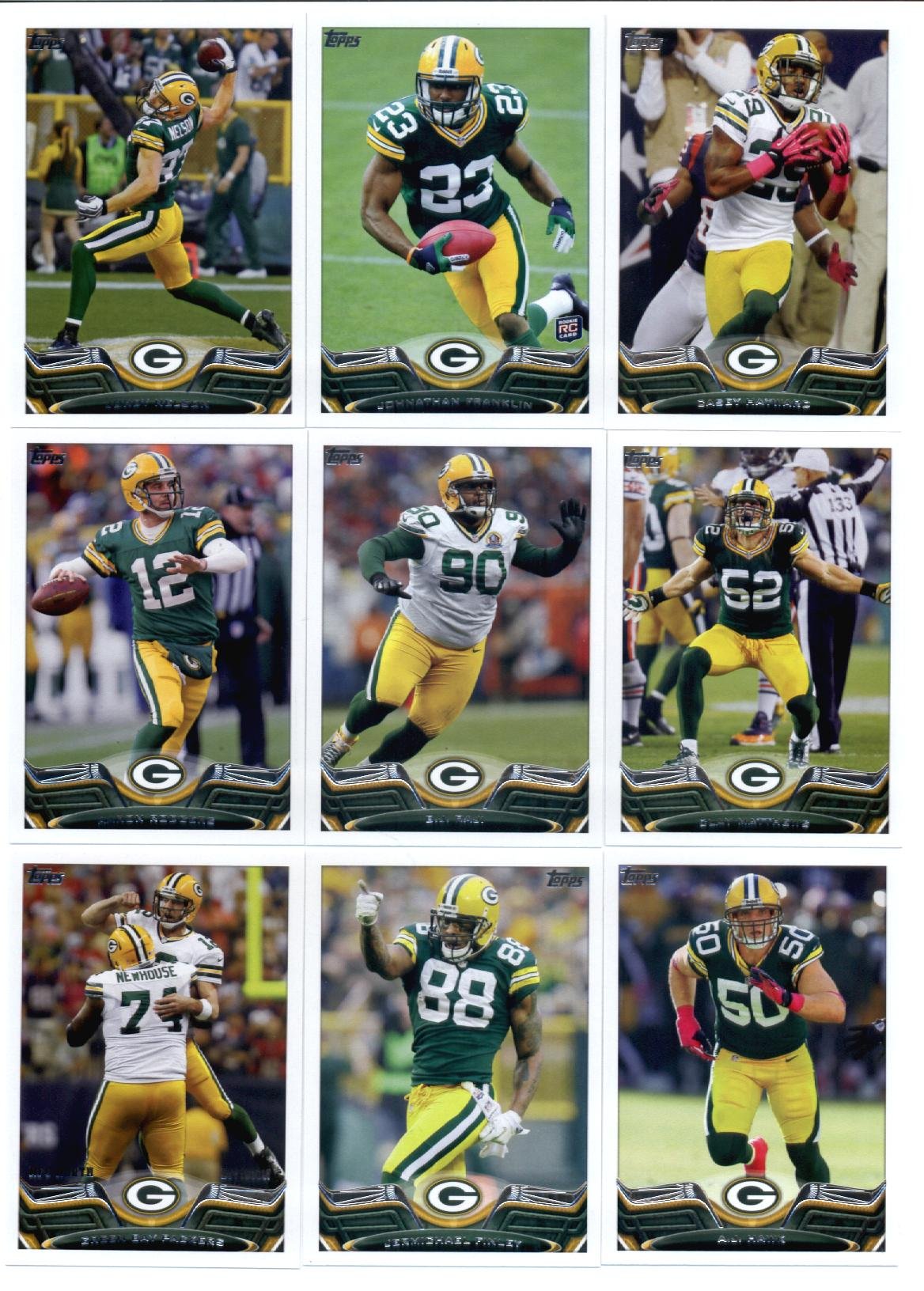 2013 Topps NFL Football Team Set