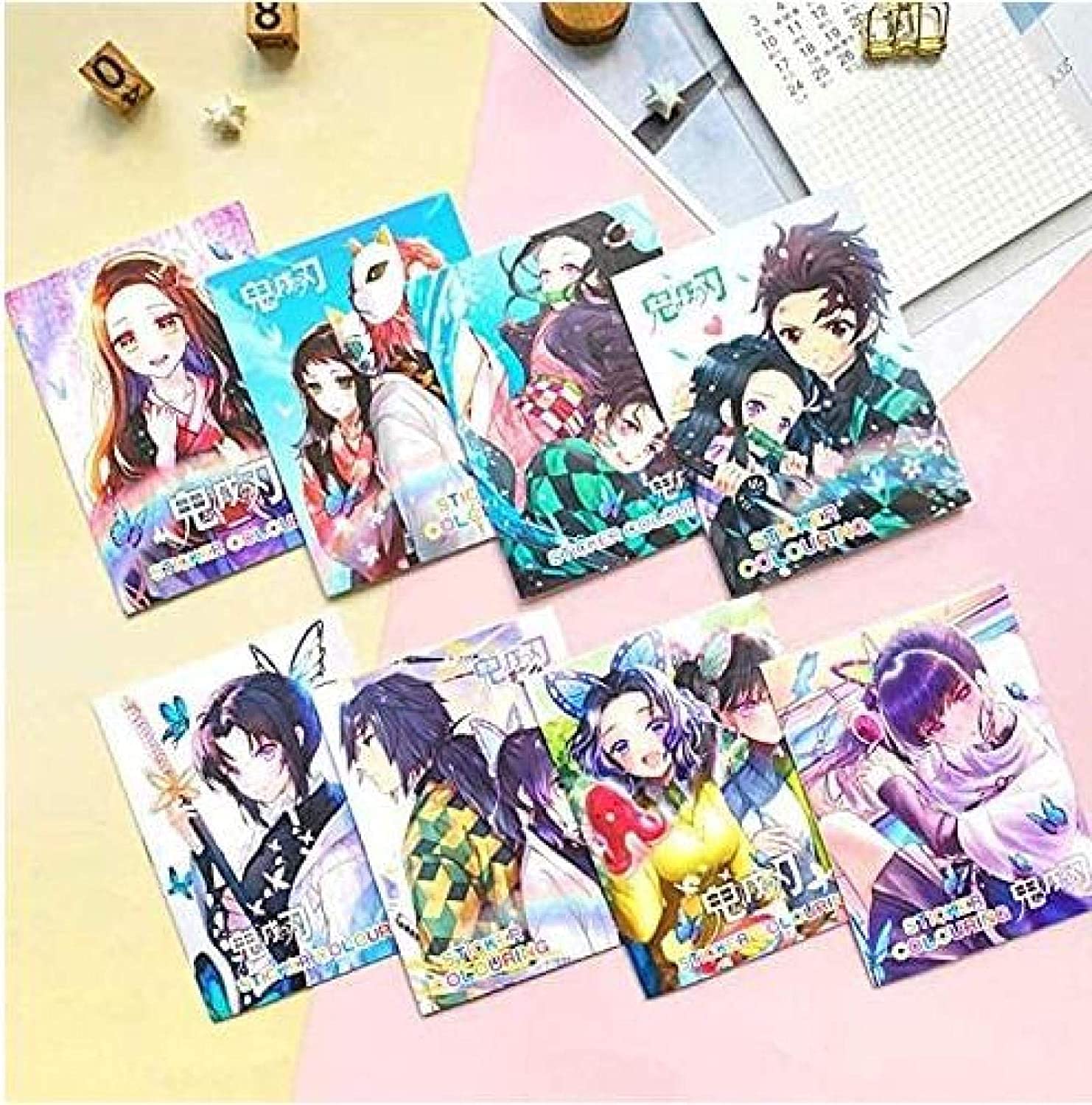 Amazon.co.jp: 鬼滅の刃 塗り絵 きめつのやいば 塗り絵 こども きめ  