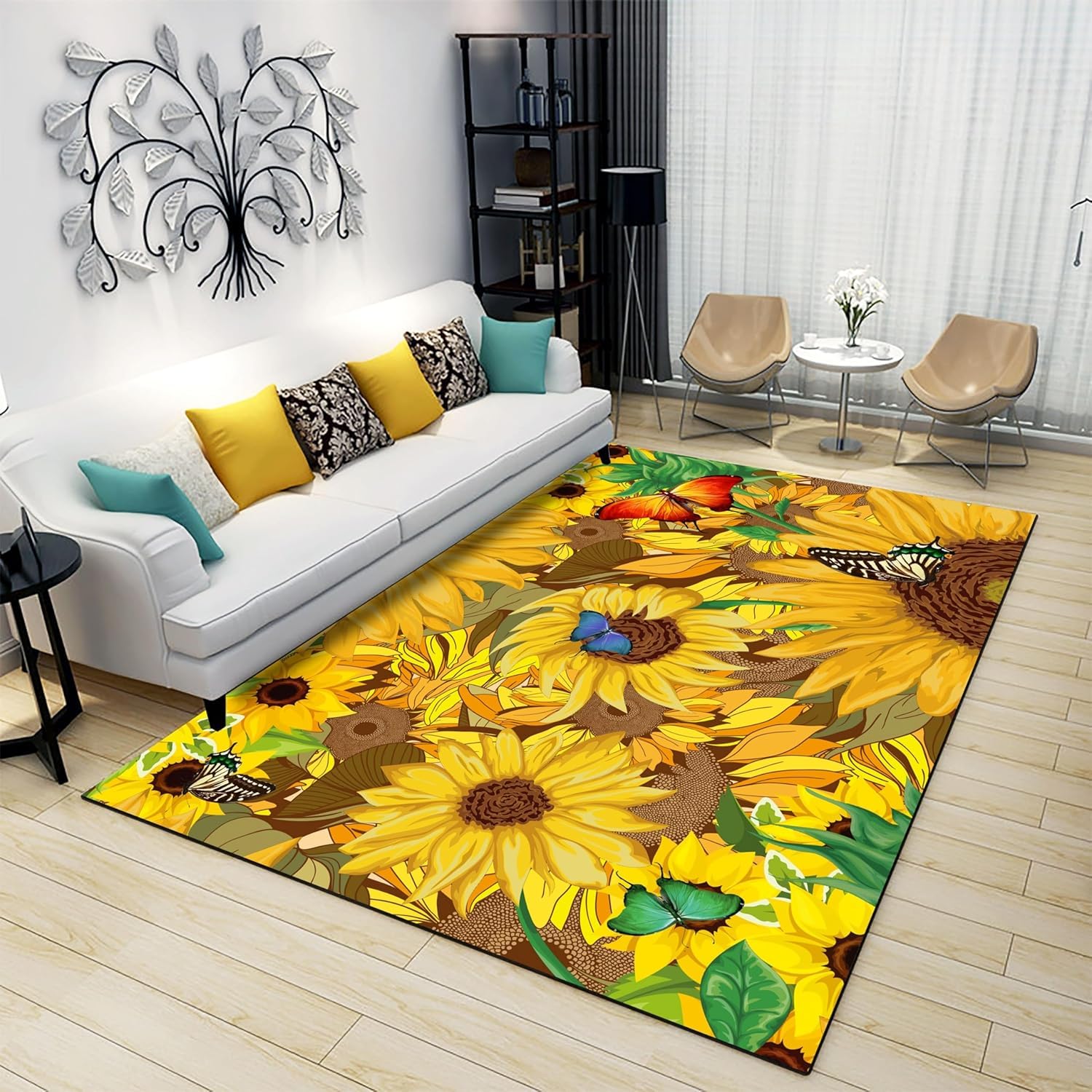 Tapis de sol fleurs 3D pour réchauffer l'ambiance de la chambre d'enfant