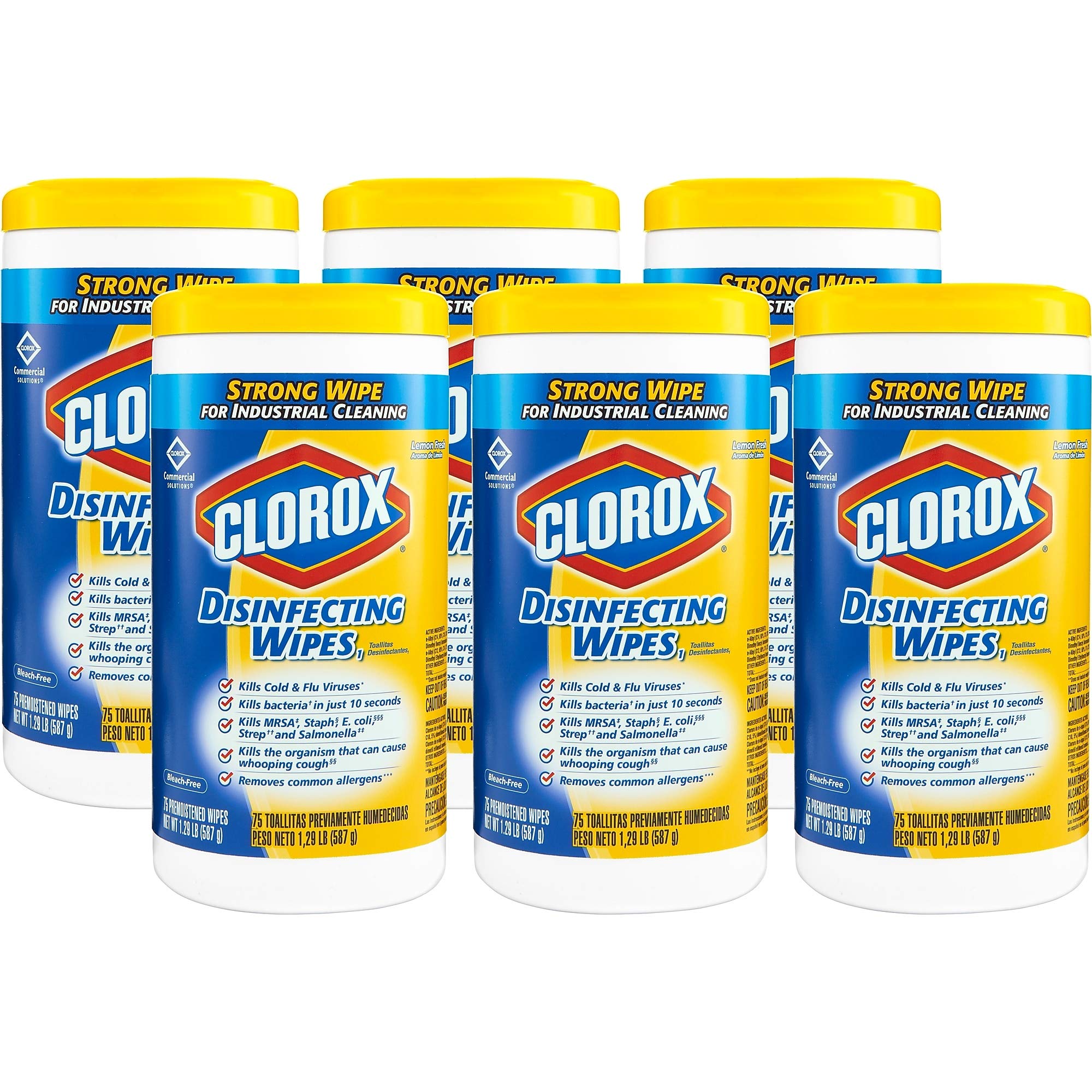 Amazon.com: Clorox 815927 Commercial Solutions Disinfecting Wipes
