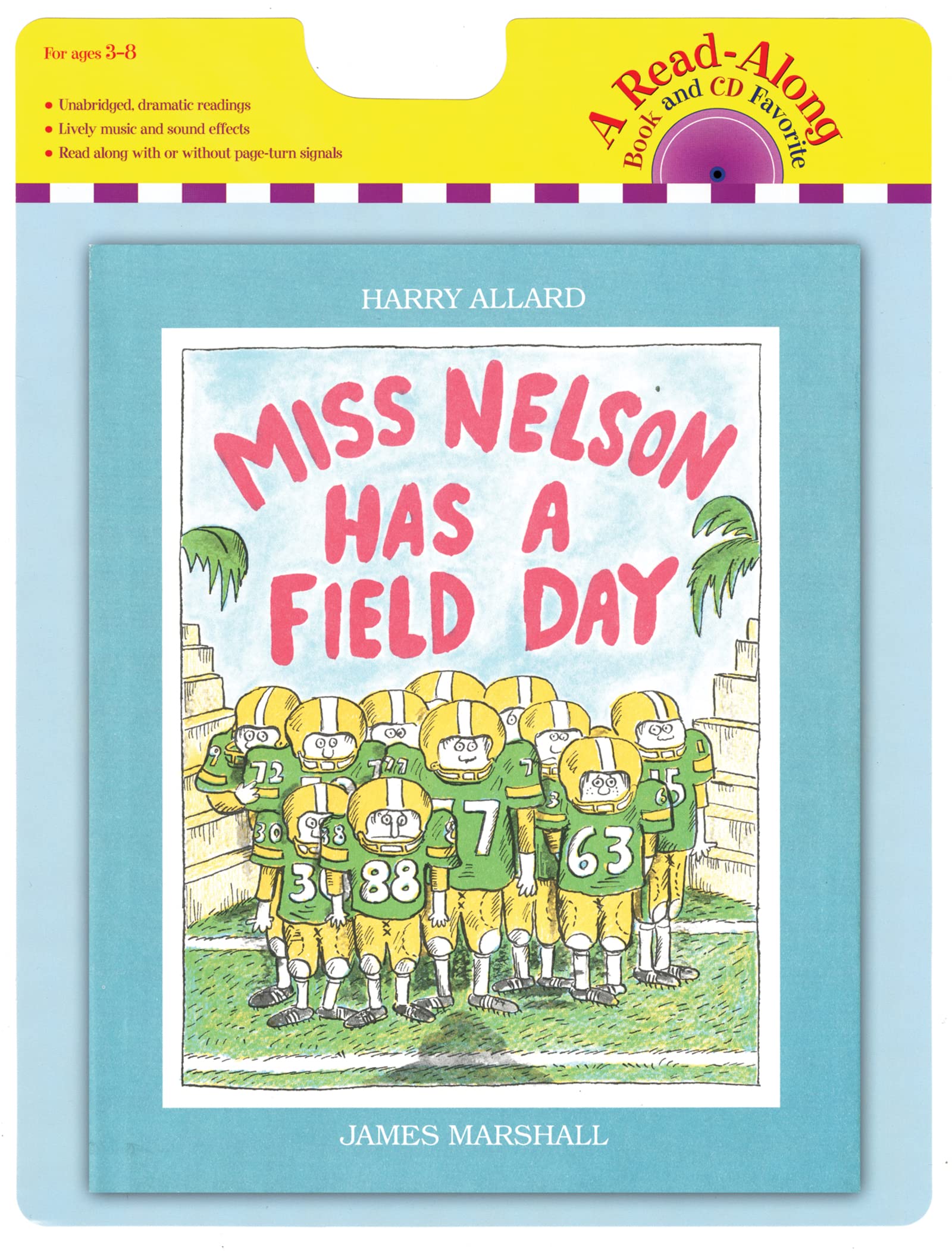 Miss Nelson Has a Field Day Book & CD (Read-Along Book and CD Favorite)