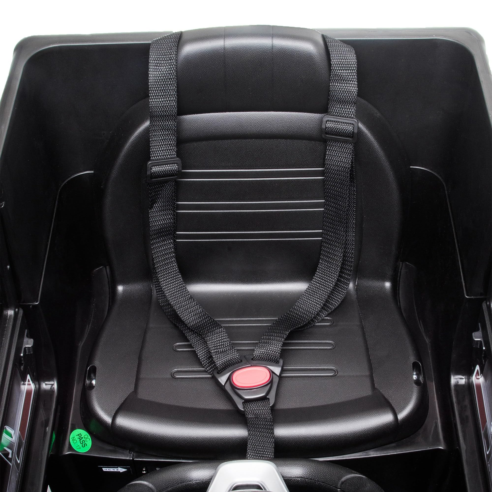 HOMCOM Coche Eléctrico para Niños de +3 Años Benz G500 Todoterreno de Batería 12 V Vehículo Eléctrico con Control Remoto Música Bocina Velocidad 3-5 km/h Carga 30 kg Negro