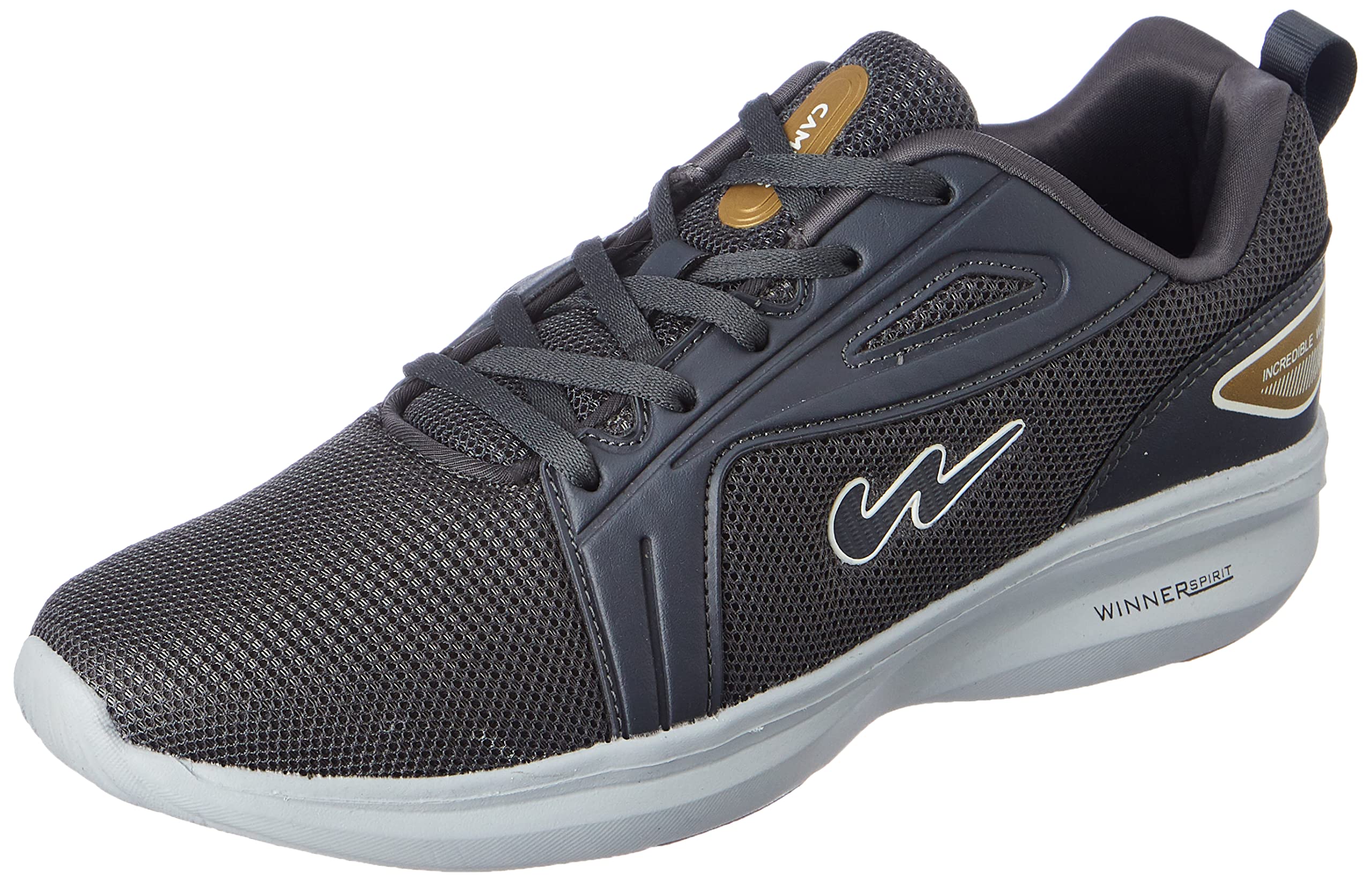 Campus Mens MAGNITE D.Gry/Golden Running Shoes - 9UK/India 6G-851 (B09M3GKRFB) Amazon Price History, Amazon Price Tracker