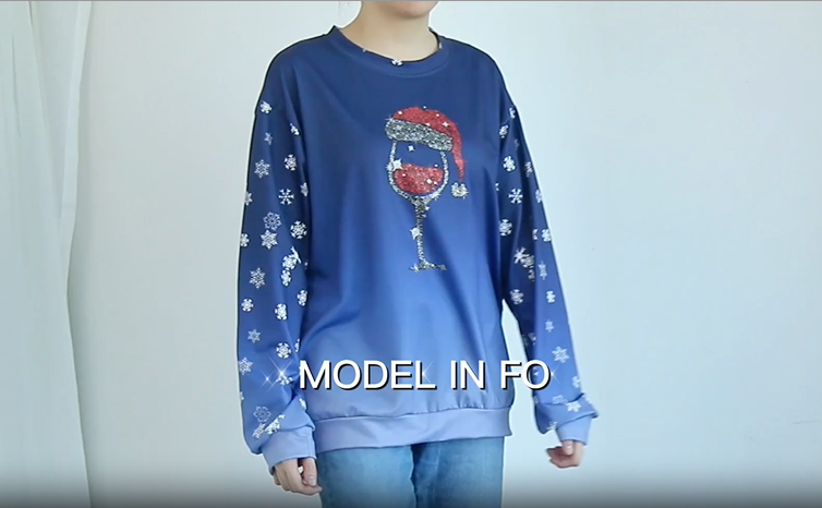 WOXIHUAN Felpa Natalizie da Uomo Maglione 3D Stampa Testa di Cervo Felpe con Cappuccio Pullover a Maniche Lunghe Sweatshirt Coulisse Maglioni