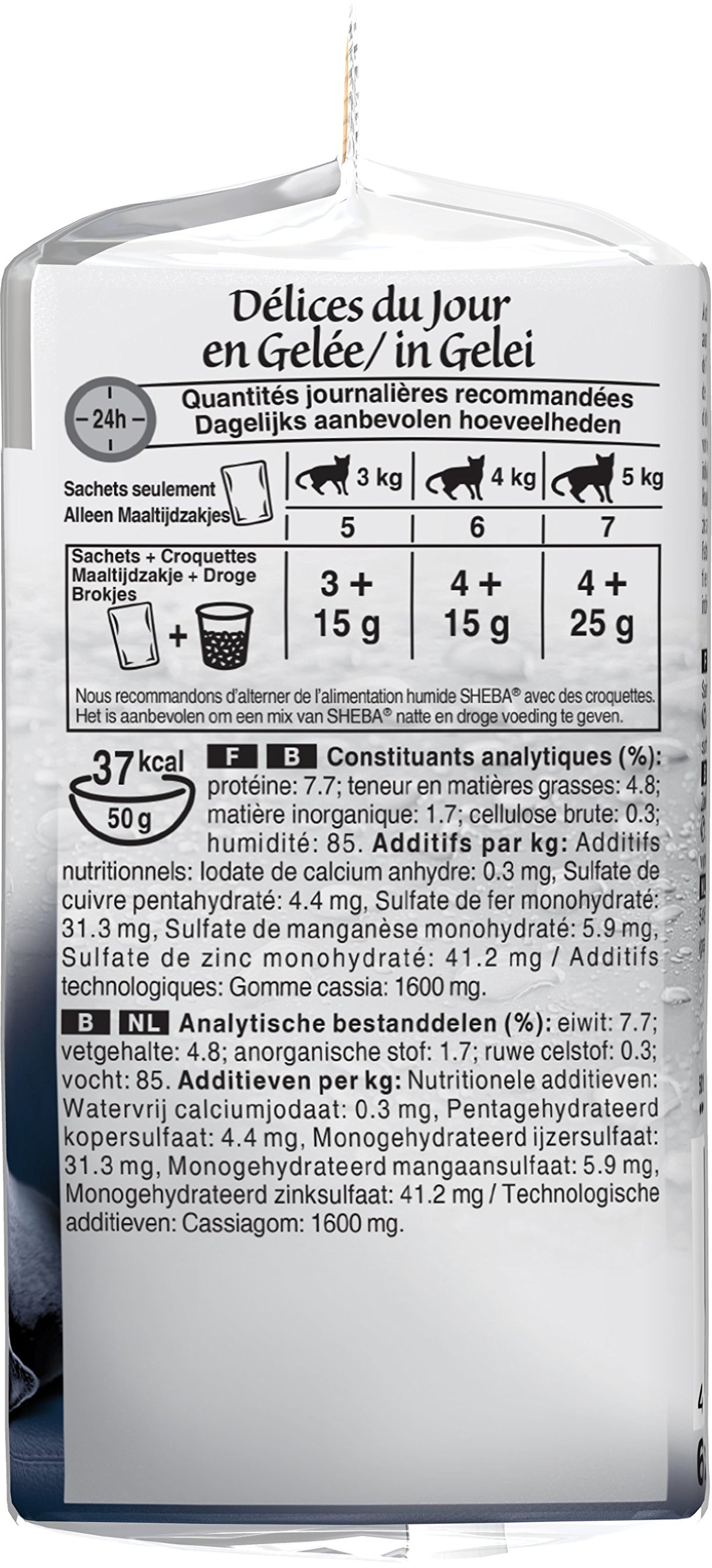 Sheba Dzienna galaretka dla kota 6 x 50 g - Zestaw 12 szt