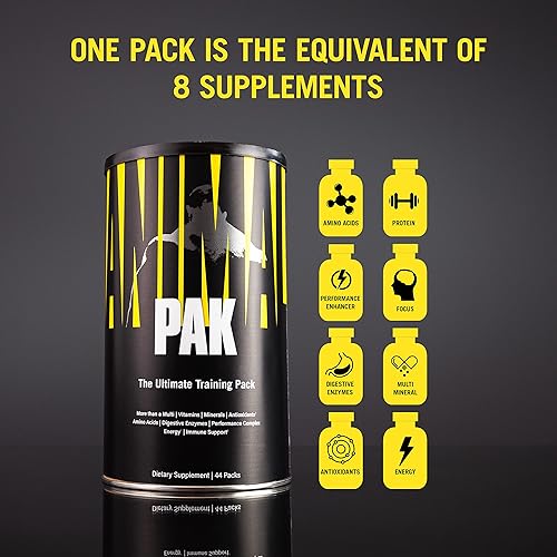 Miniatura 5 de Suplemento multivitamínico Animal Pak Universal Nutrition 15 unidades 1 1