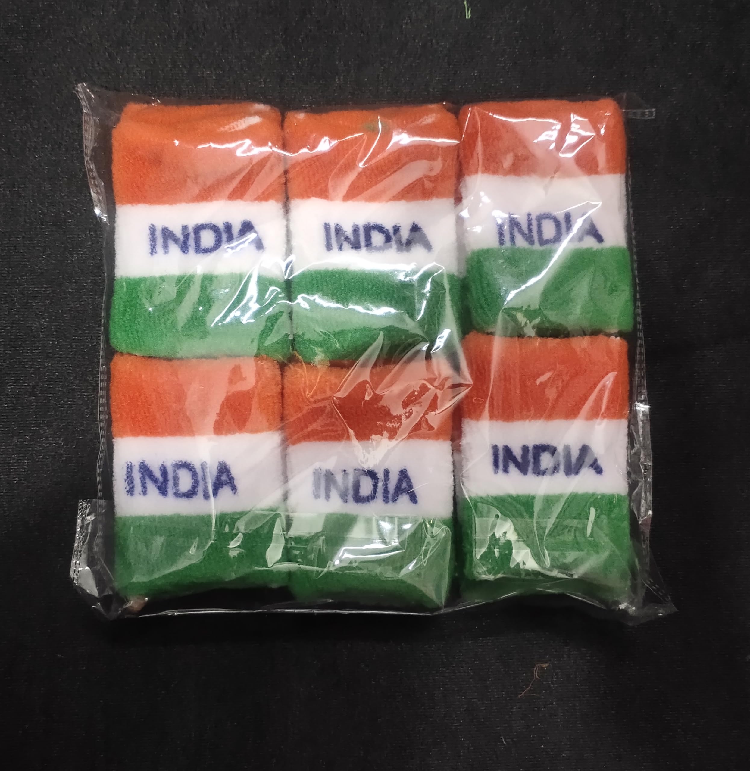 Generic Indian Flag Tricolour Wristbands for Independence Day and Republic Day Celebrations, (Pack of 6 Hand & 6 Ribbon Band)-image-46