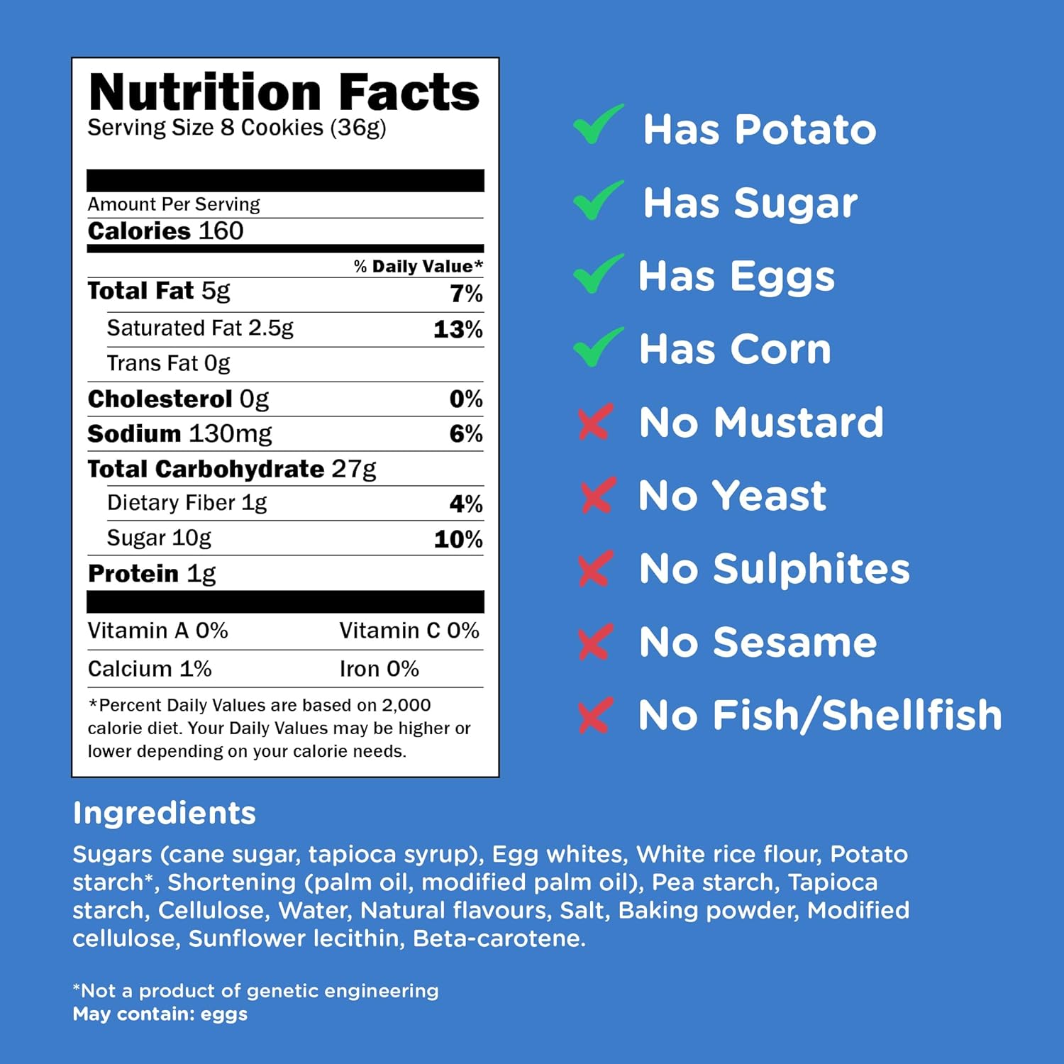 Kinnikinnick - Vanilla Wafers - Gluten Free, Allergy Friendly Cookies - 6.3 oz. Boxes - 3 Pack