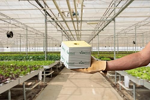 Miniatura 6 de VidaWool Bloques de 6 pulgadas, sistema de cultivo hidropónico, cubos de cultivo para principiantes de plantas, vainas hidropónicas, suministros de