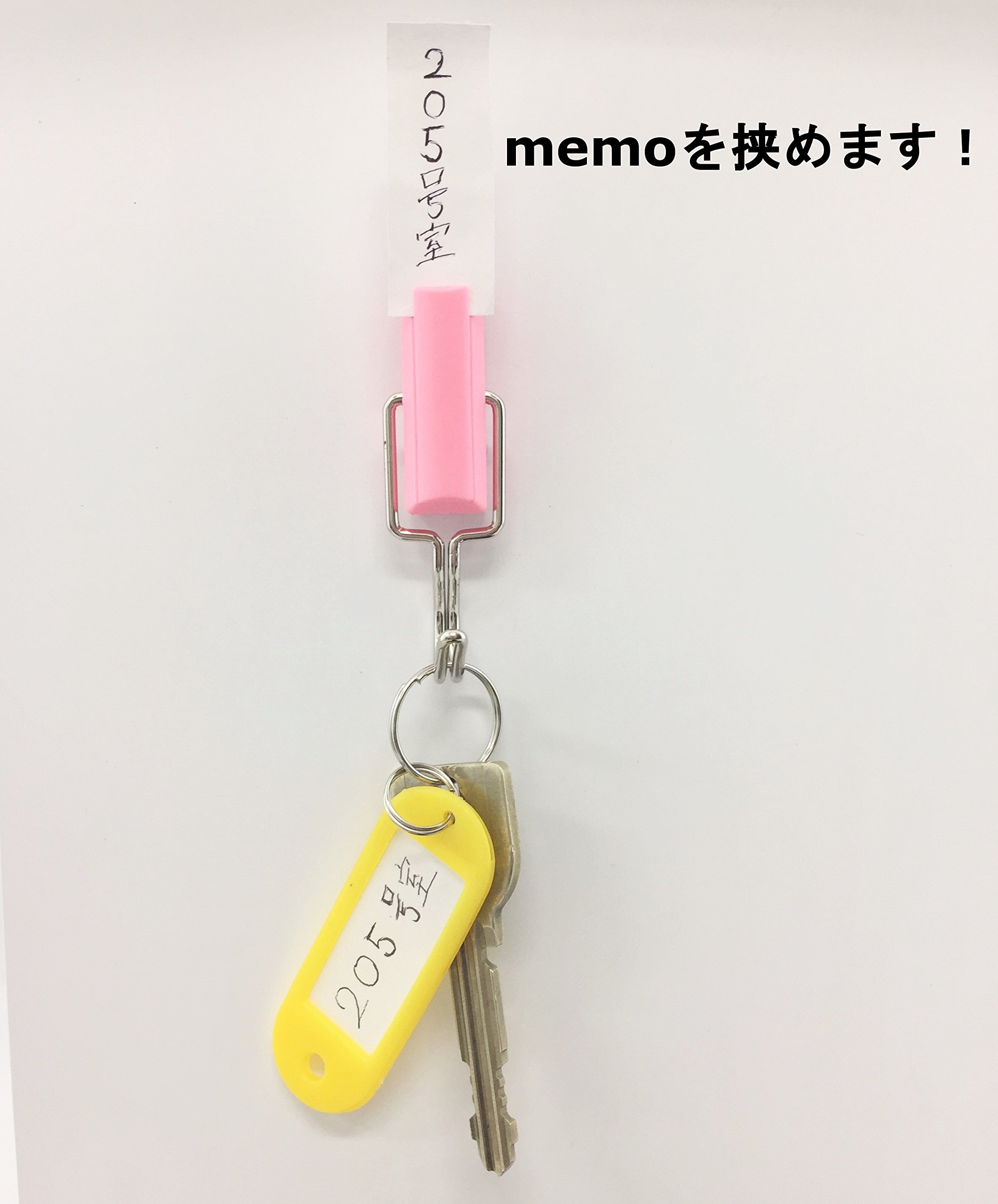 Suncake Com SH-3G Magnetic Hook - Slim & Strong Neodymium Hook For Notes & Keys