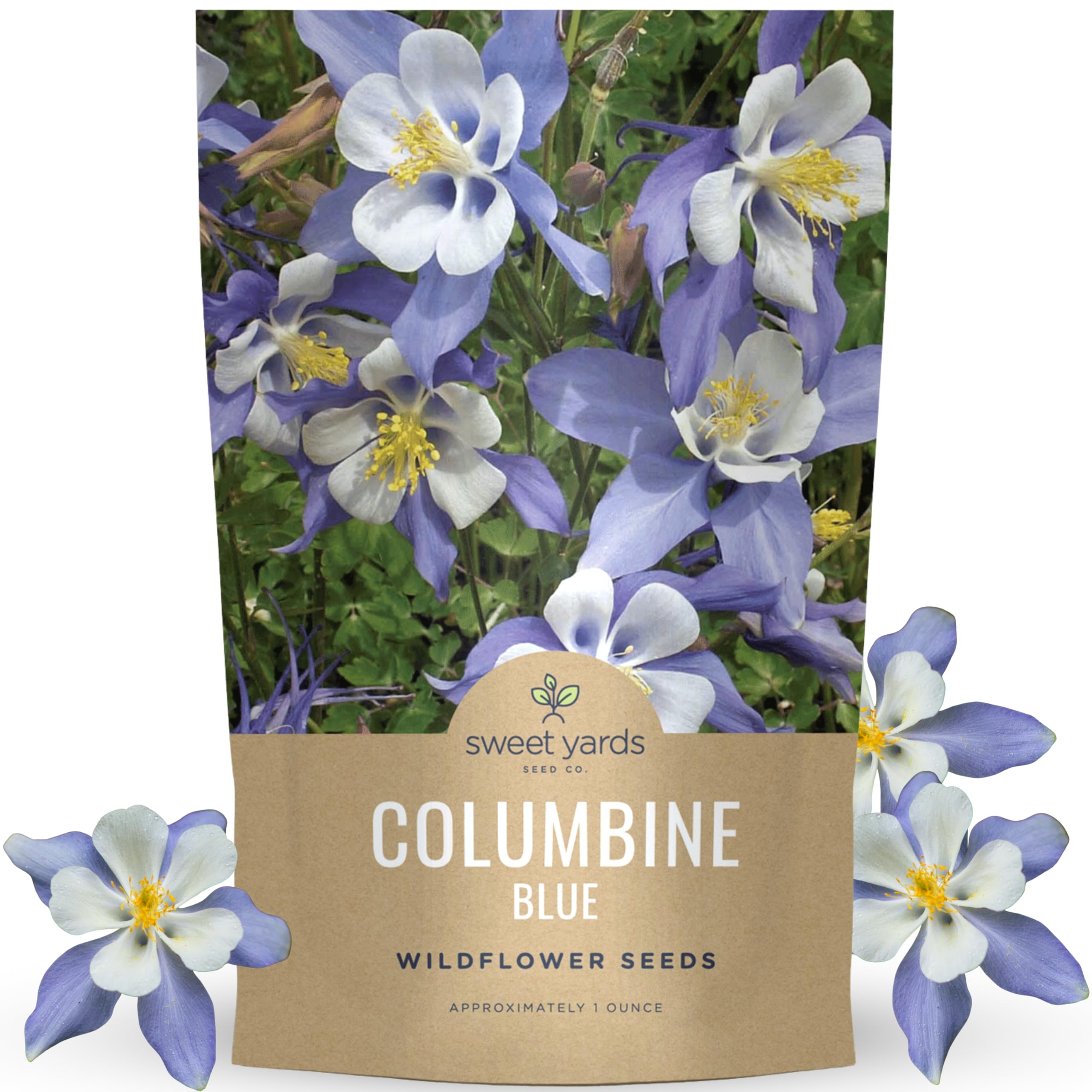 Columbine Blue Seed Packet